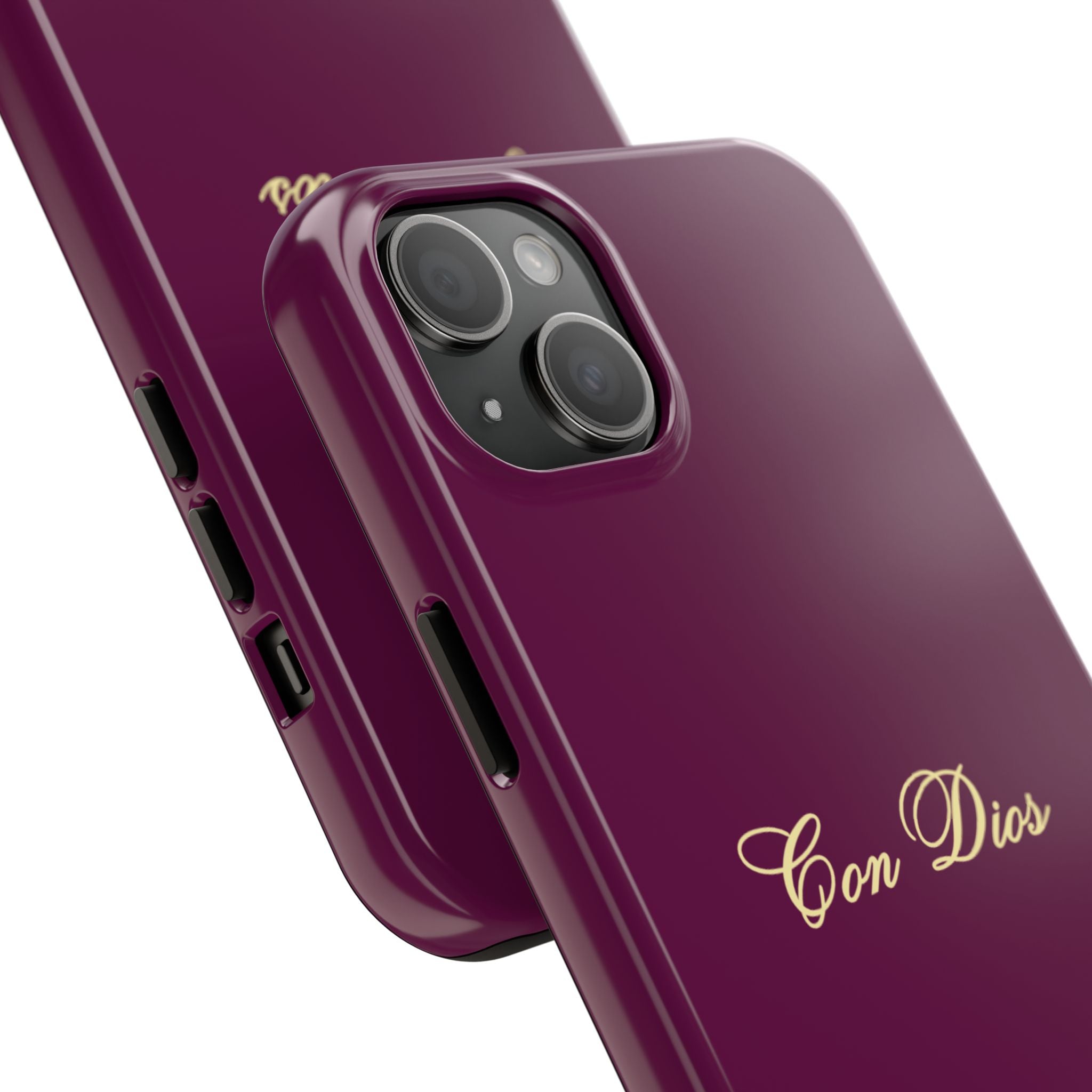 Con Dios in Plum
