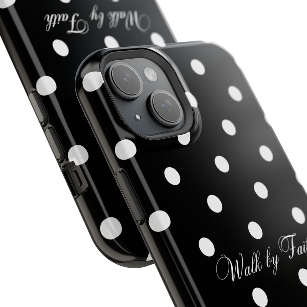 Walk by Faith in Black Magsafe