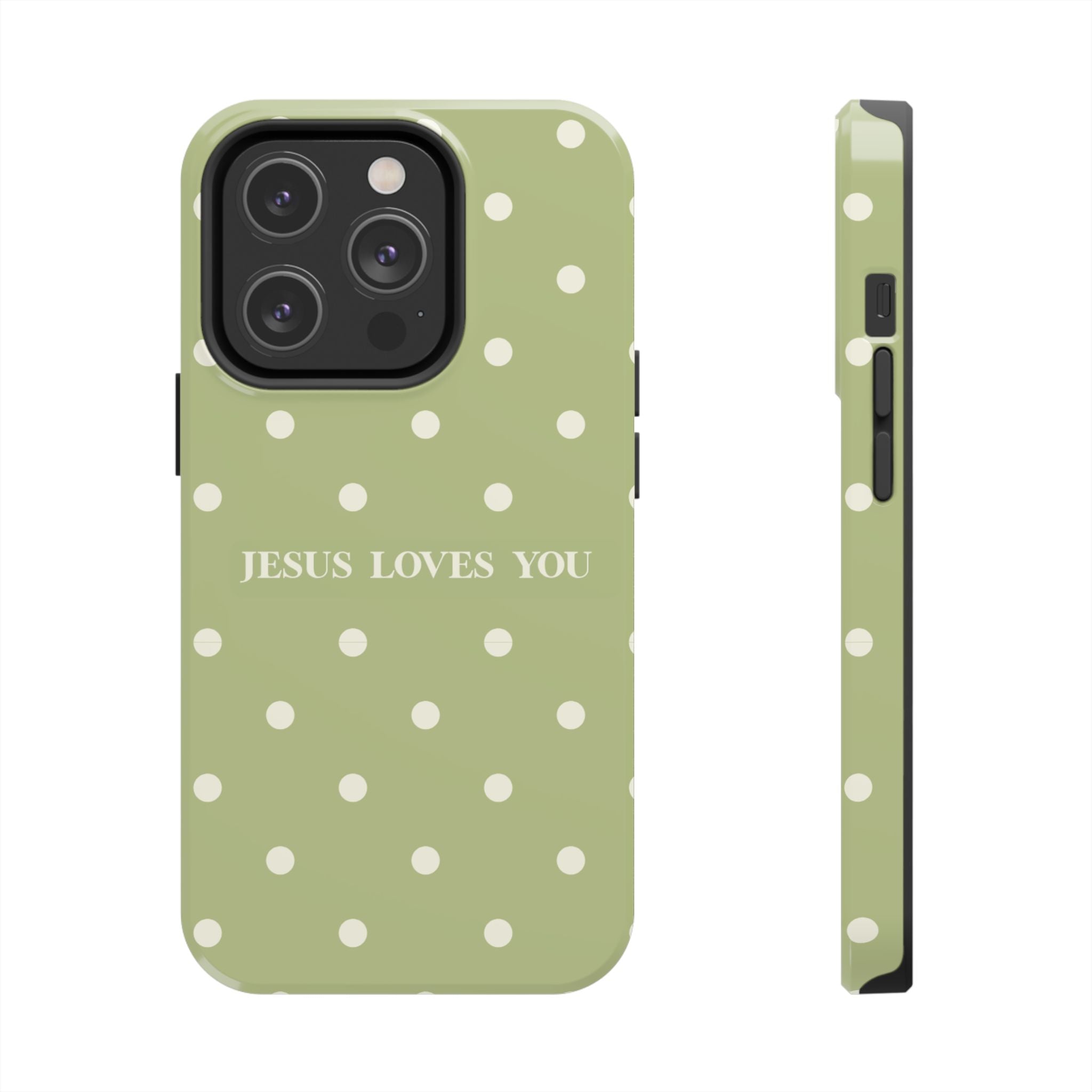 Jesus loves you - greenie