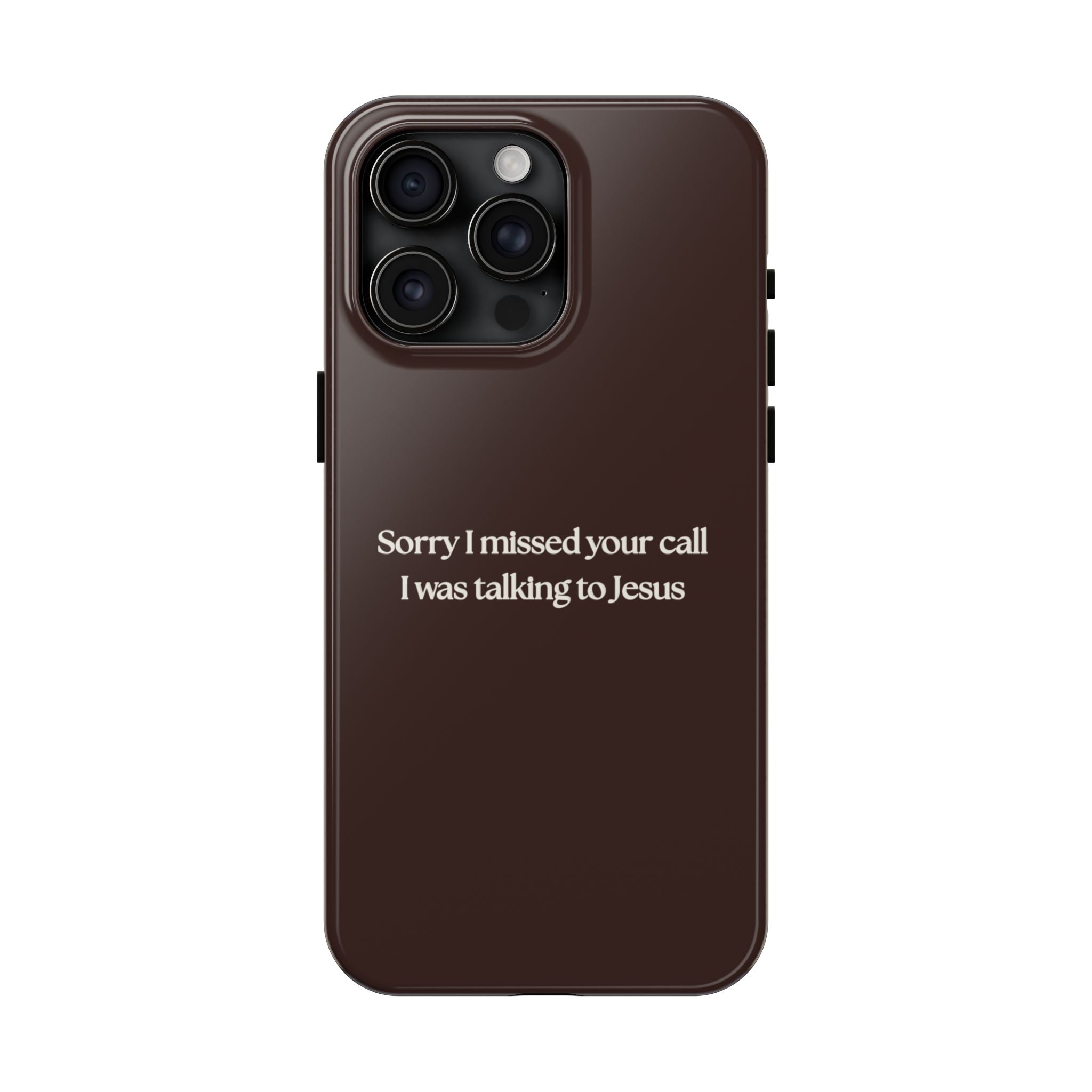 Talking to Jesus - Brown
