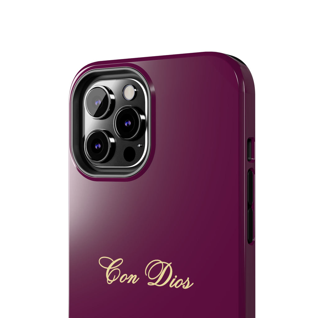 Con Dios in Plum