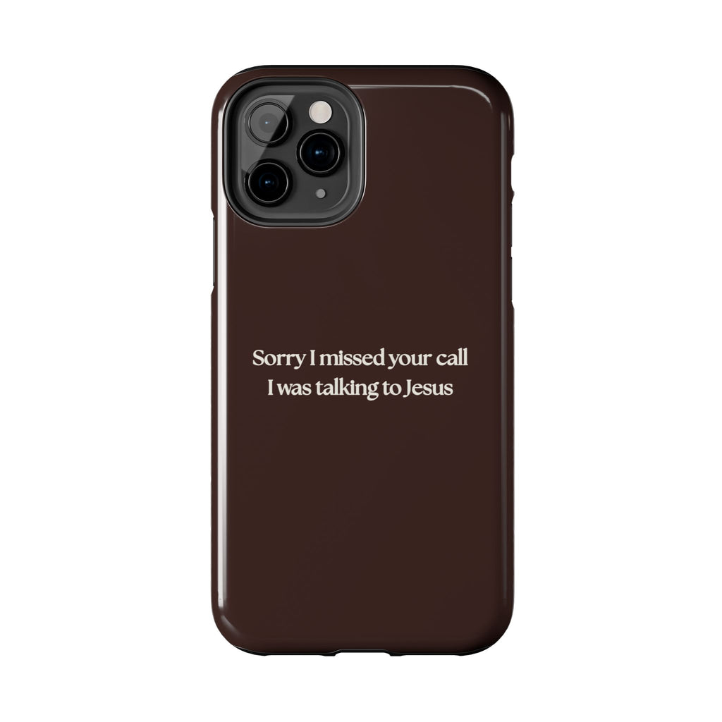 Talking to Jesus - Brown