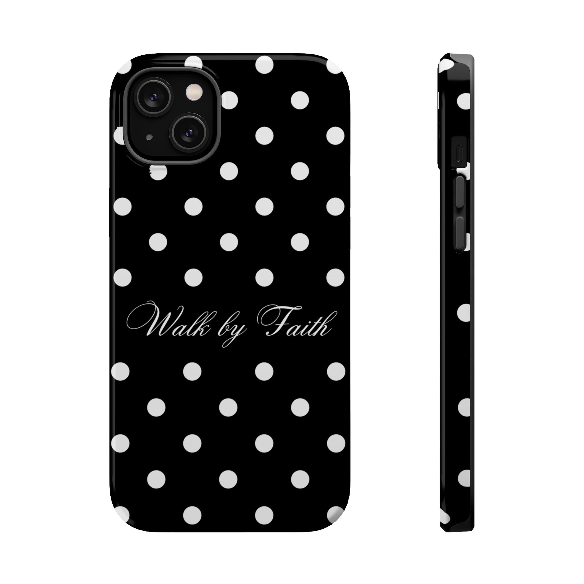 Walk by Faith in Black Magsafe