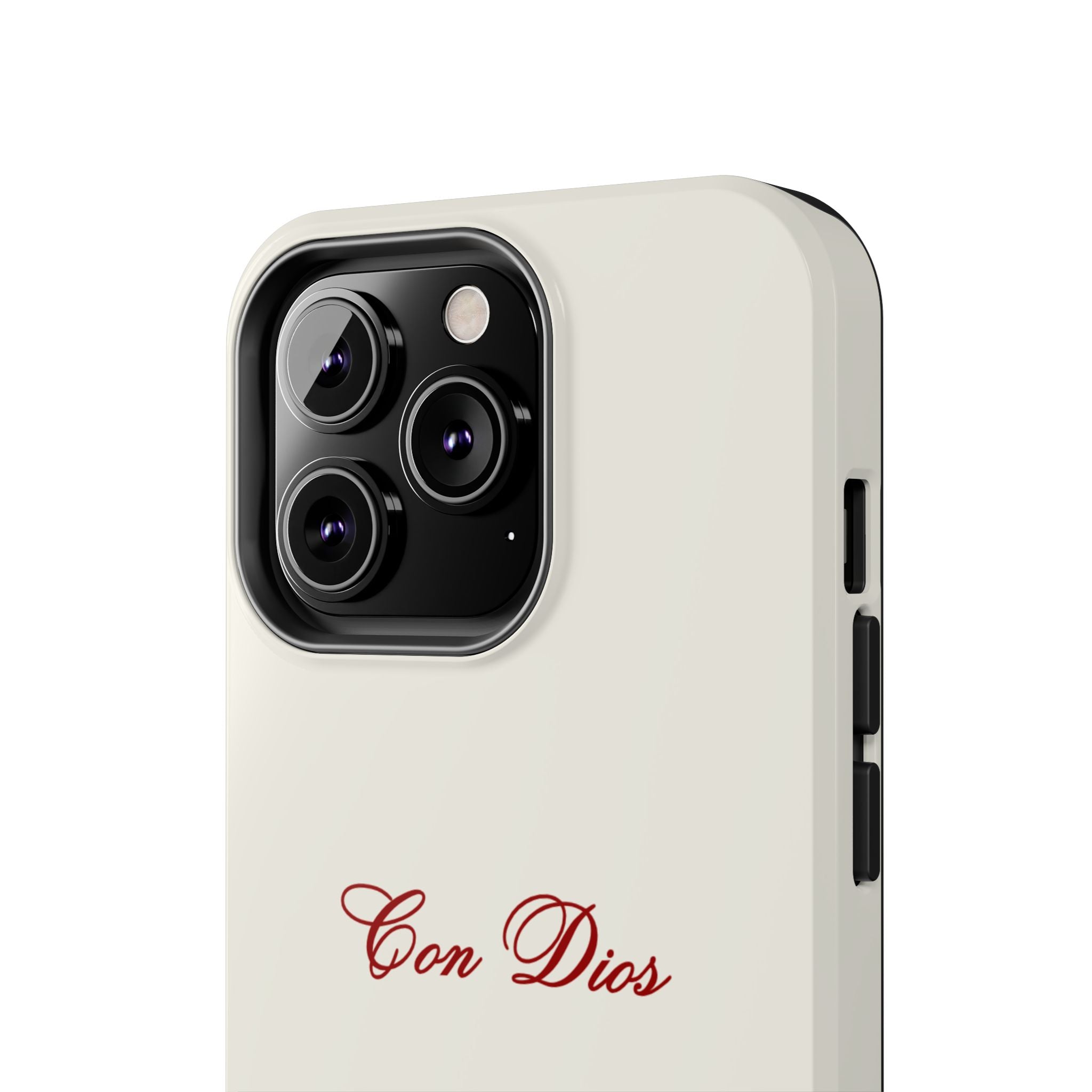 Con Dios in Creamy Red
