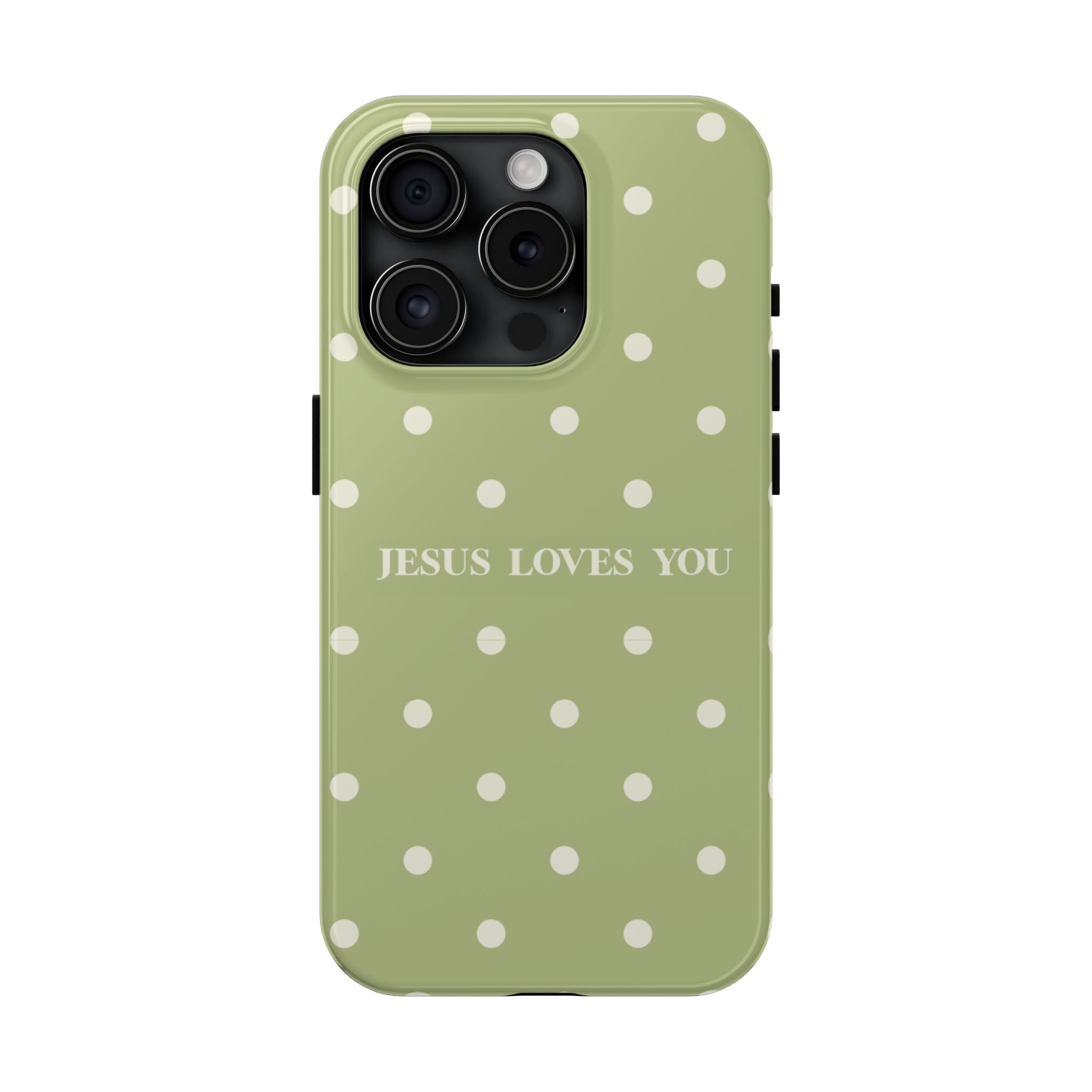 Jesus loves you - greenie
