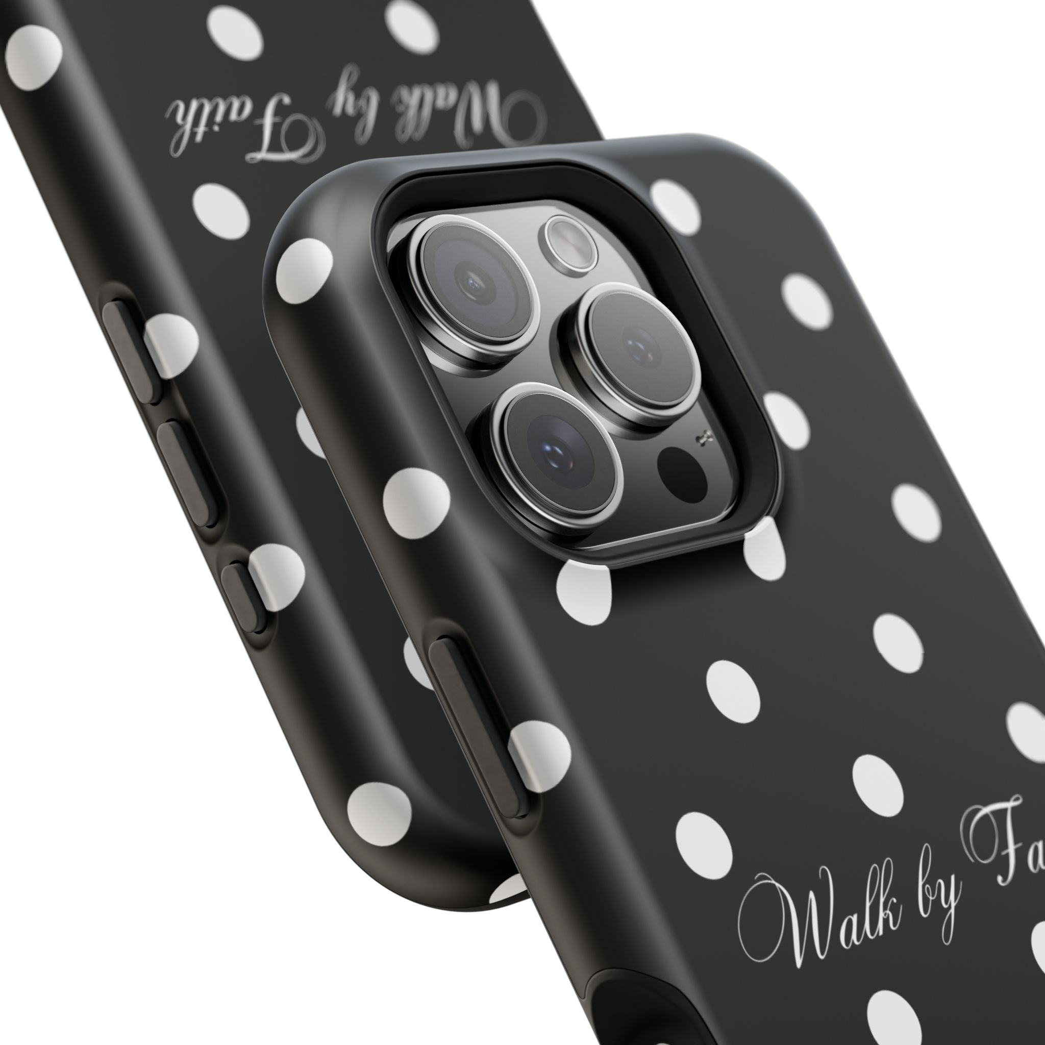 Walk by Faith in Black Magsafe