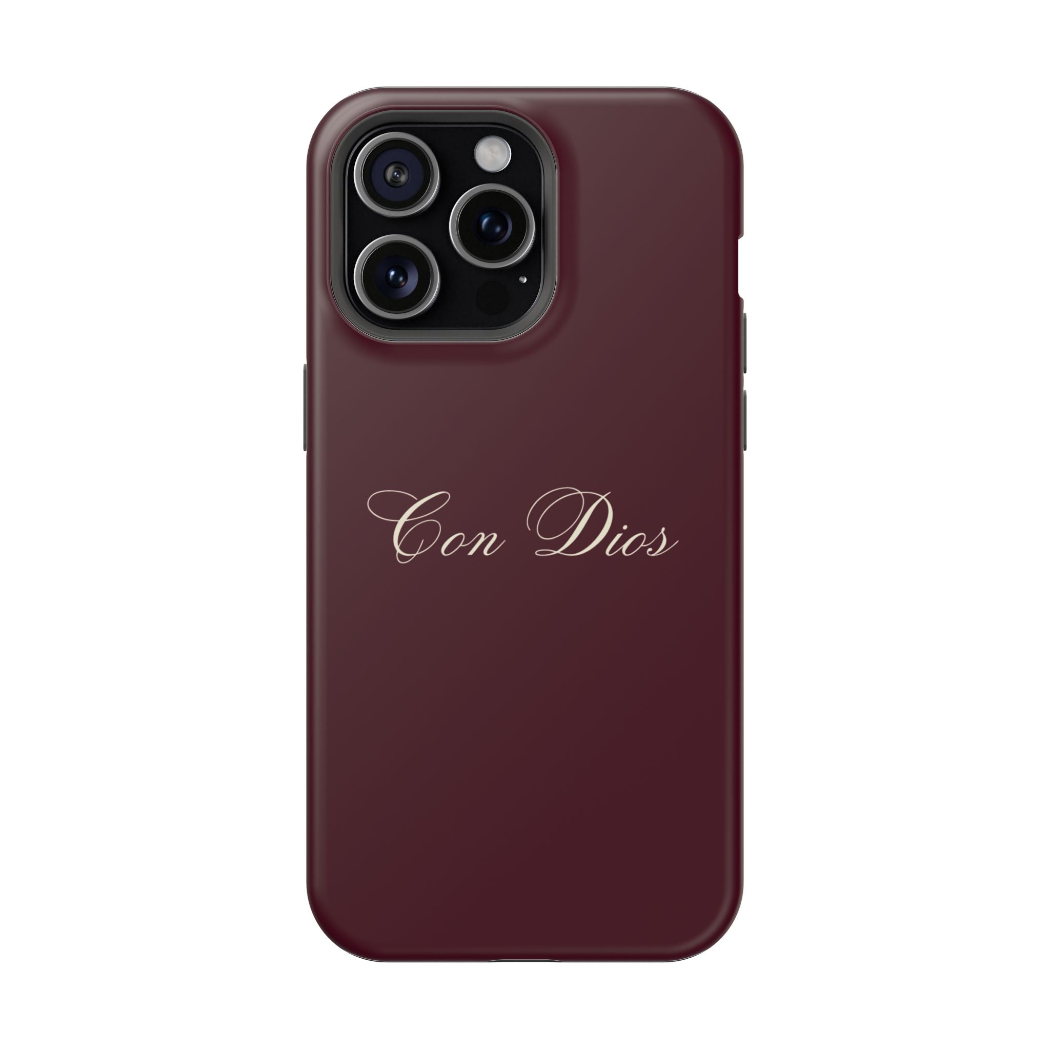 Con Dios in Burgundy Magsafe