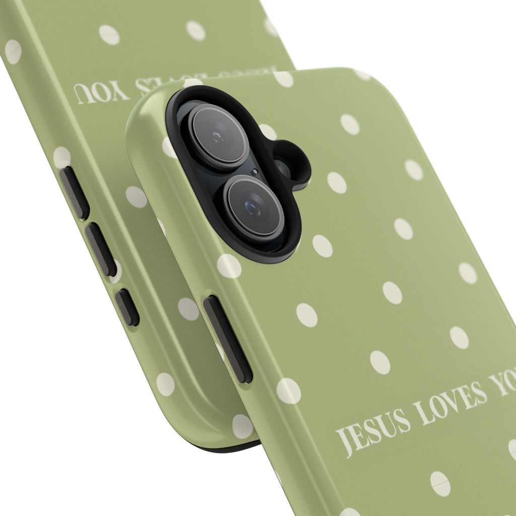 Jesus loves you - greenie
