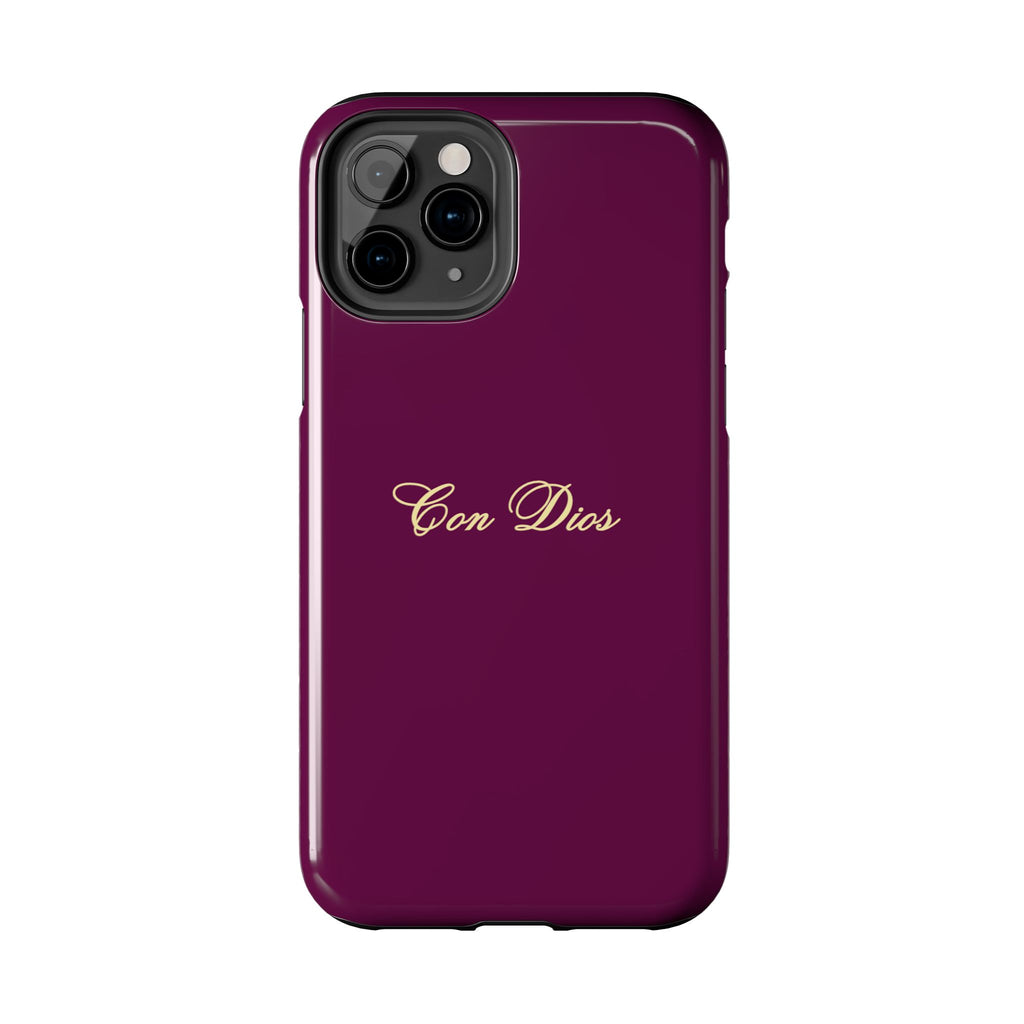 Con Dios in Plum