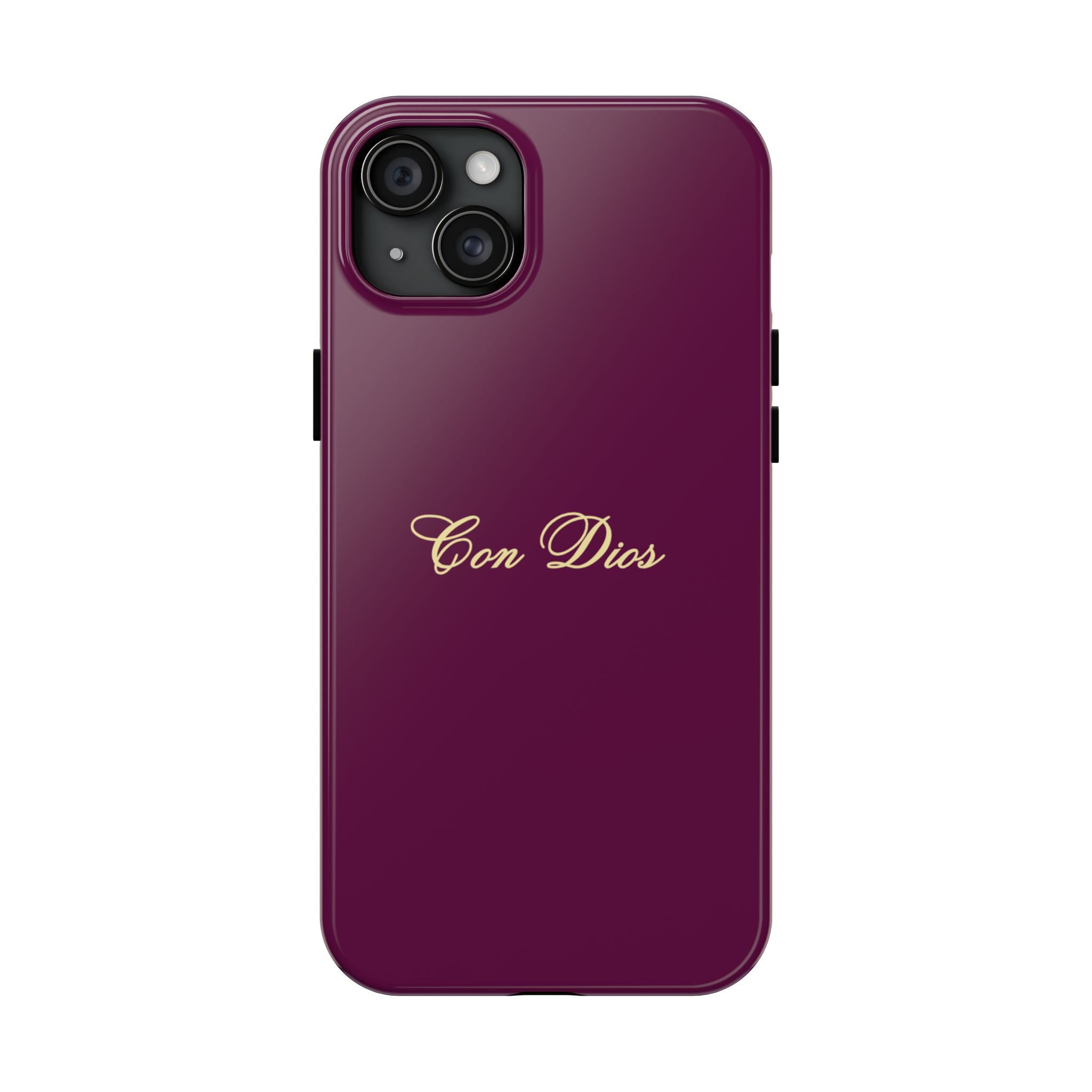 Con Dios in Plum