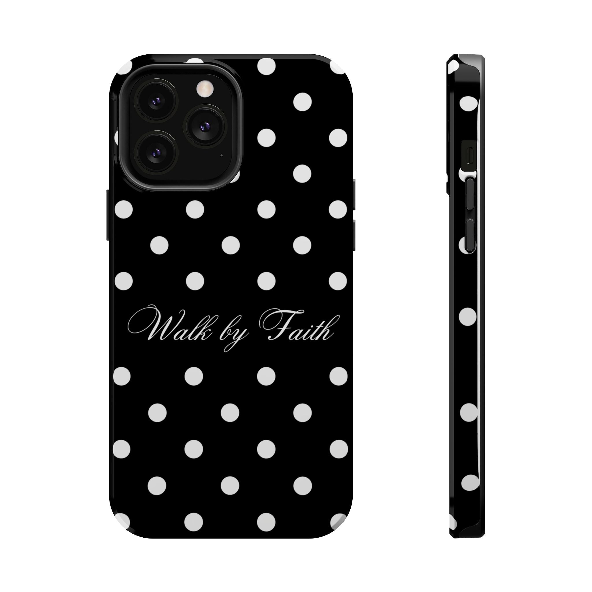 Walk by Faith in Black Magsafe