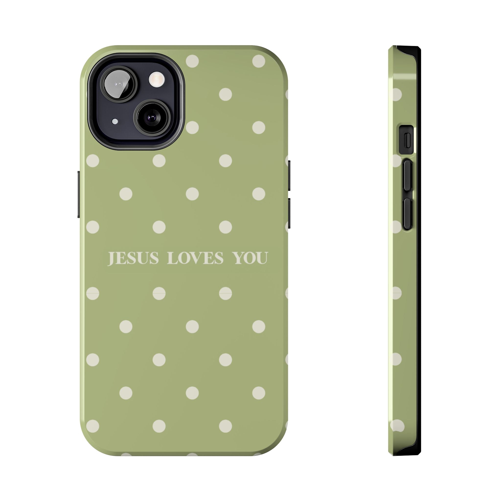 Jesus loves you - greenie