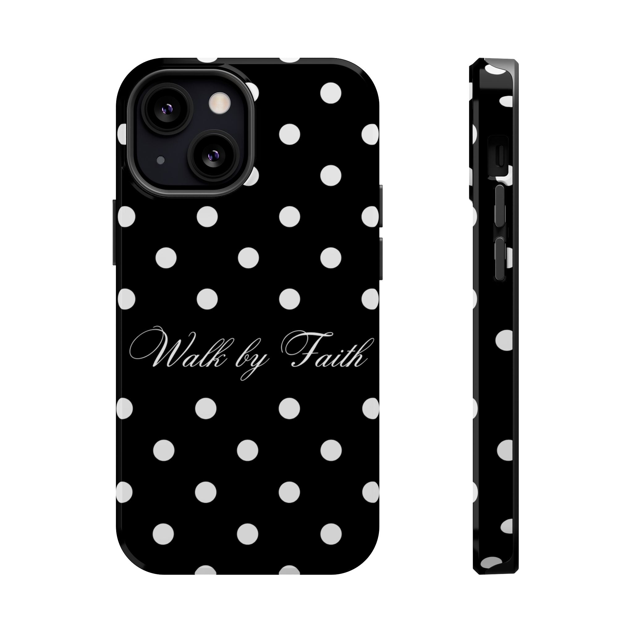 Walk by Faith in Black Magsafe