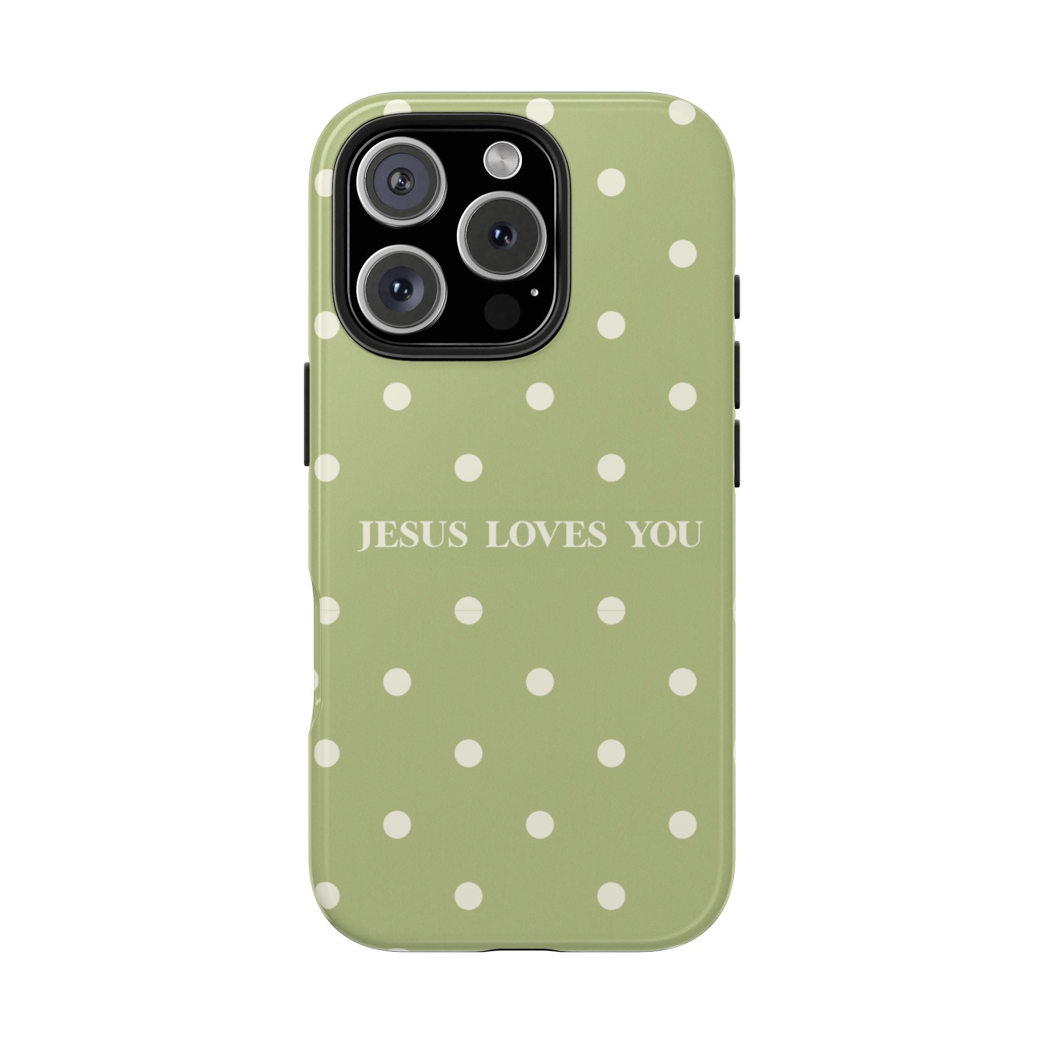 Jesus loves you - greenie