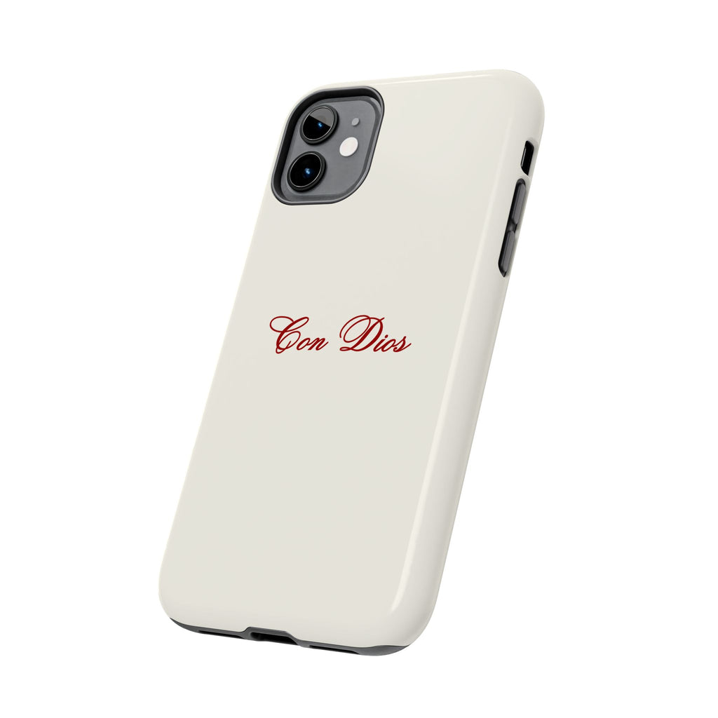 Con Dios in Creamy Red