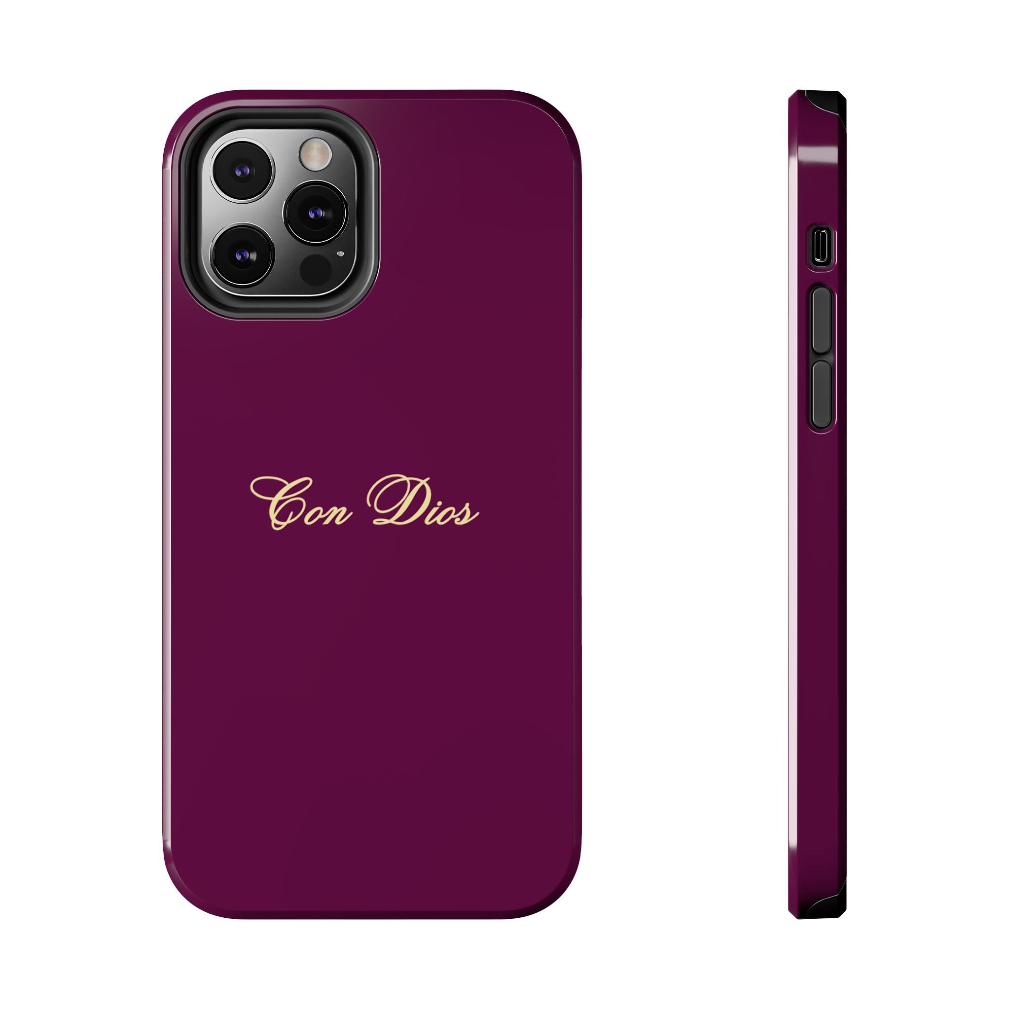Con Dios in Plum