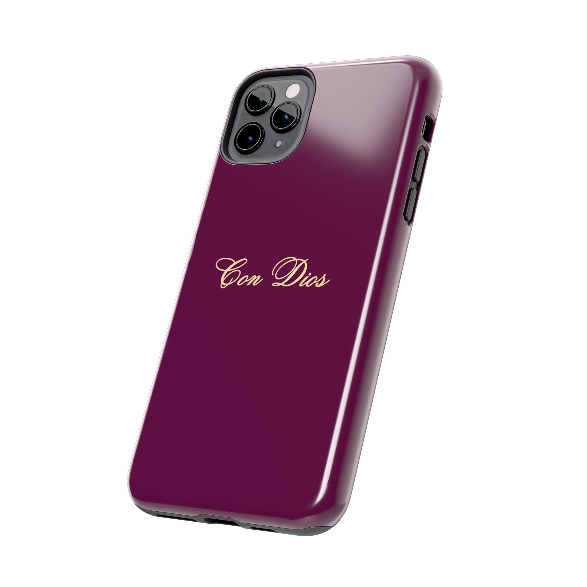 Con Dios in Plum