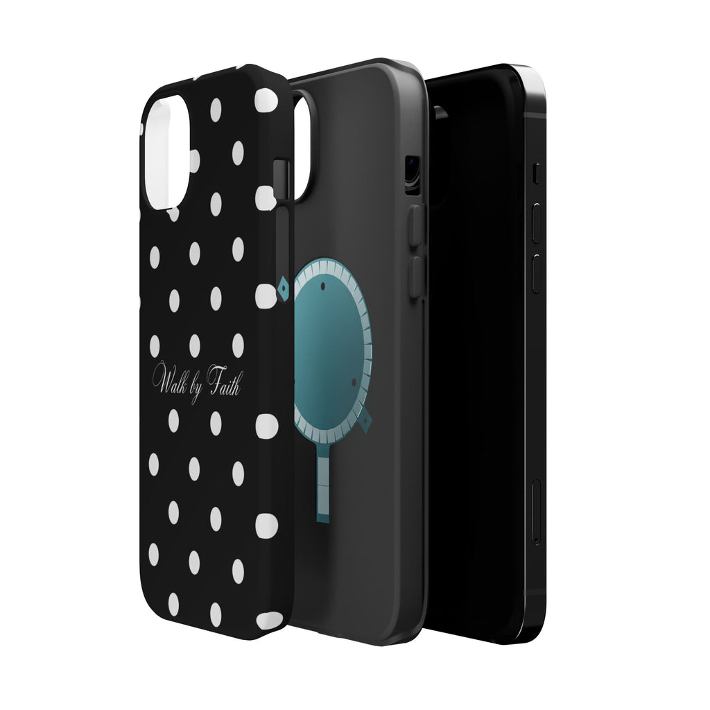 Walk by Faith in Black Magsafe