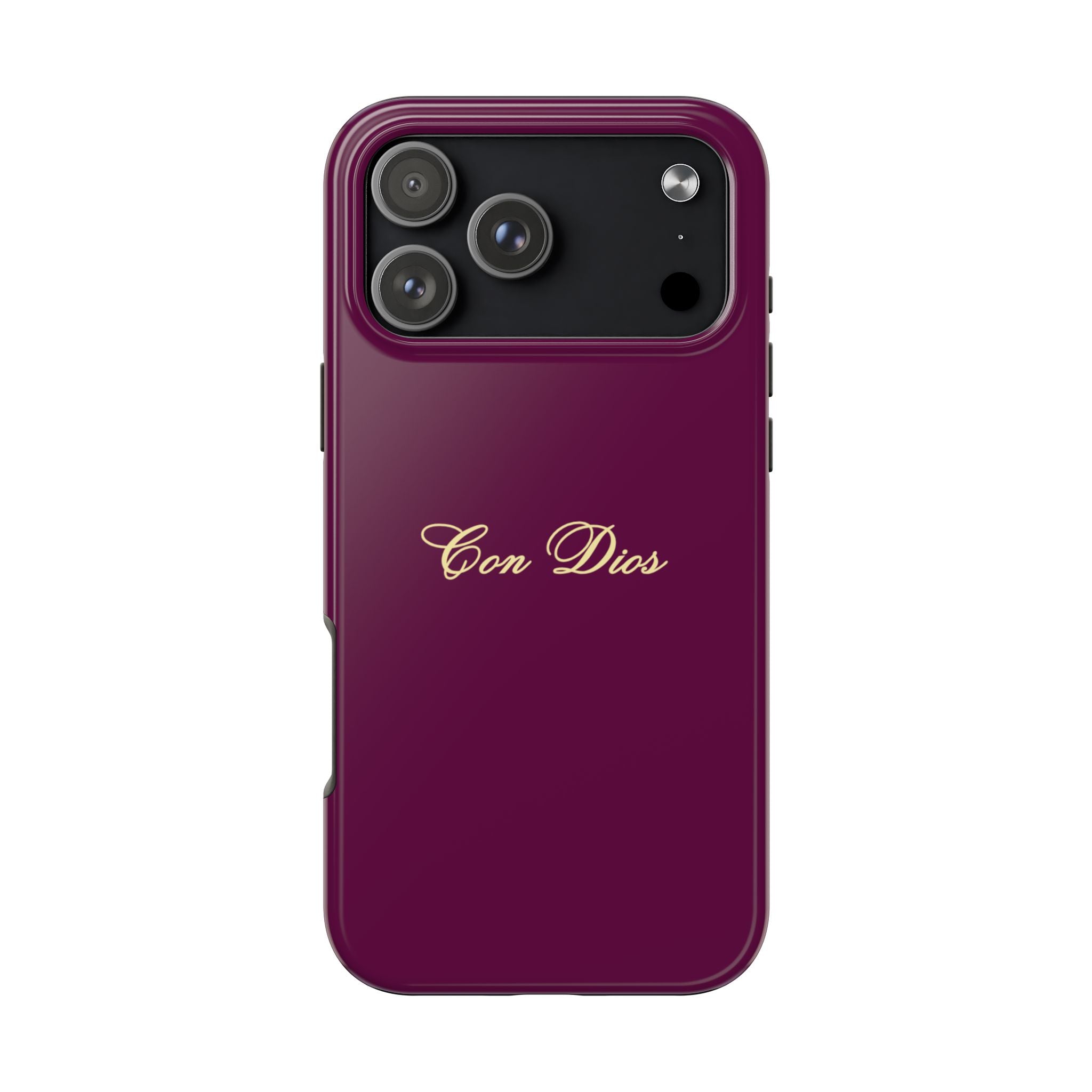 Con Dios in Plum