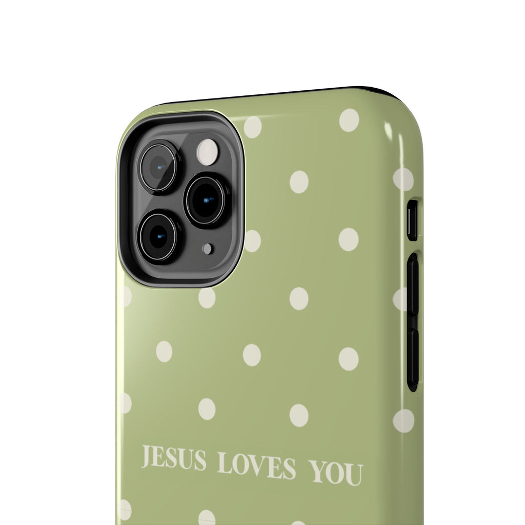 Jesus loves you - greenie