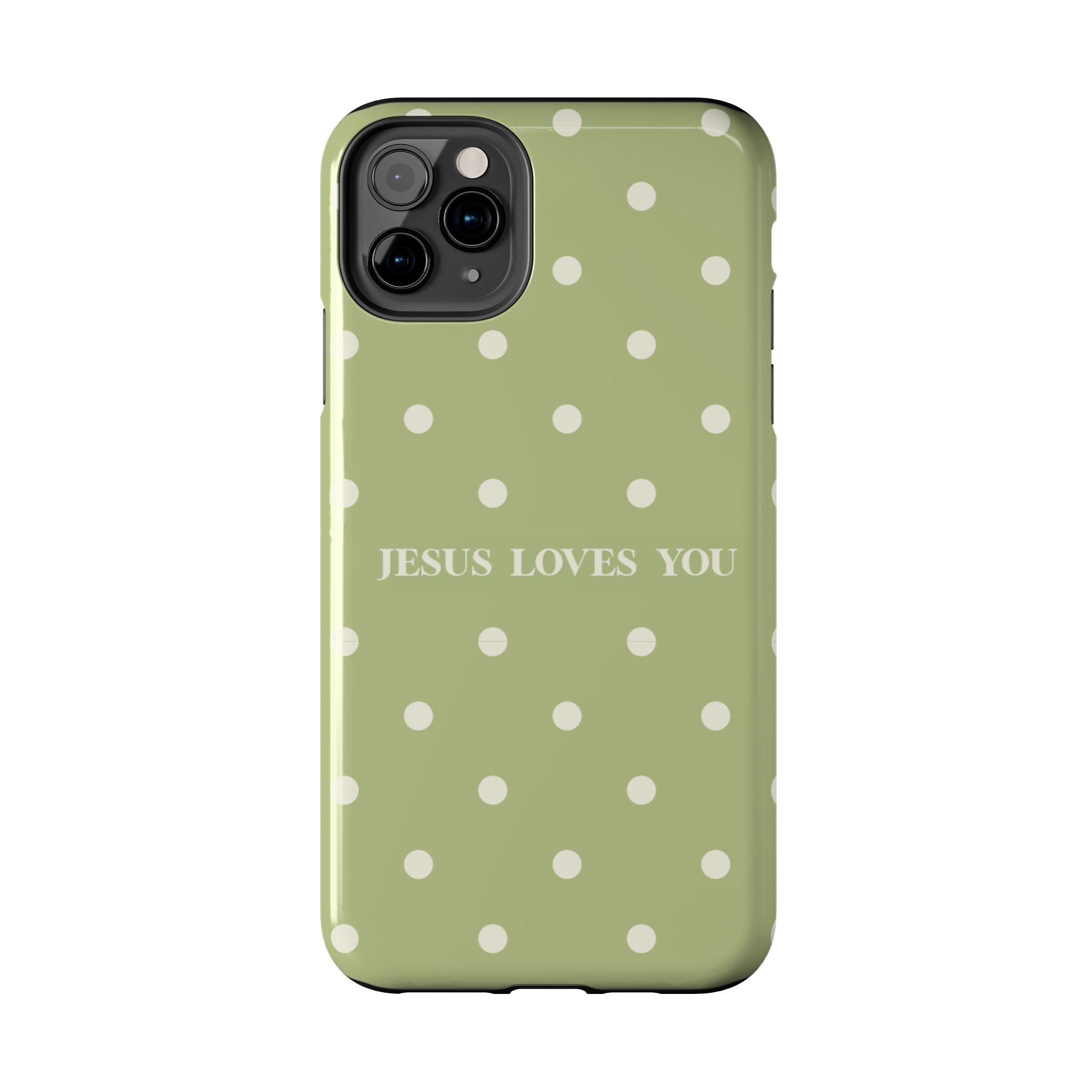 Jesus loves you - greenie