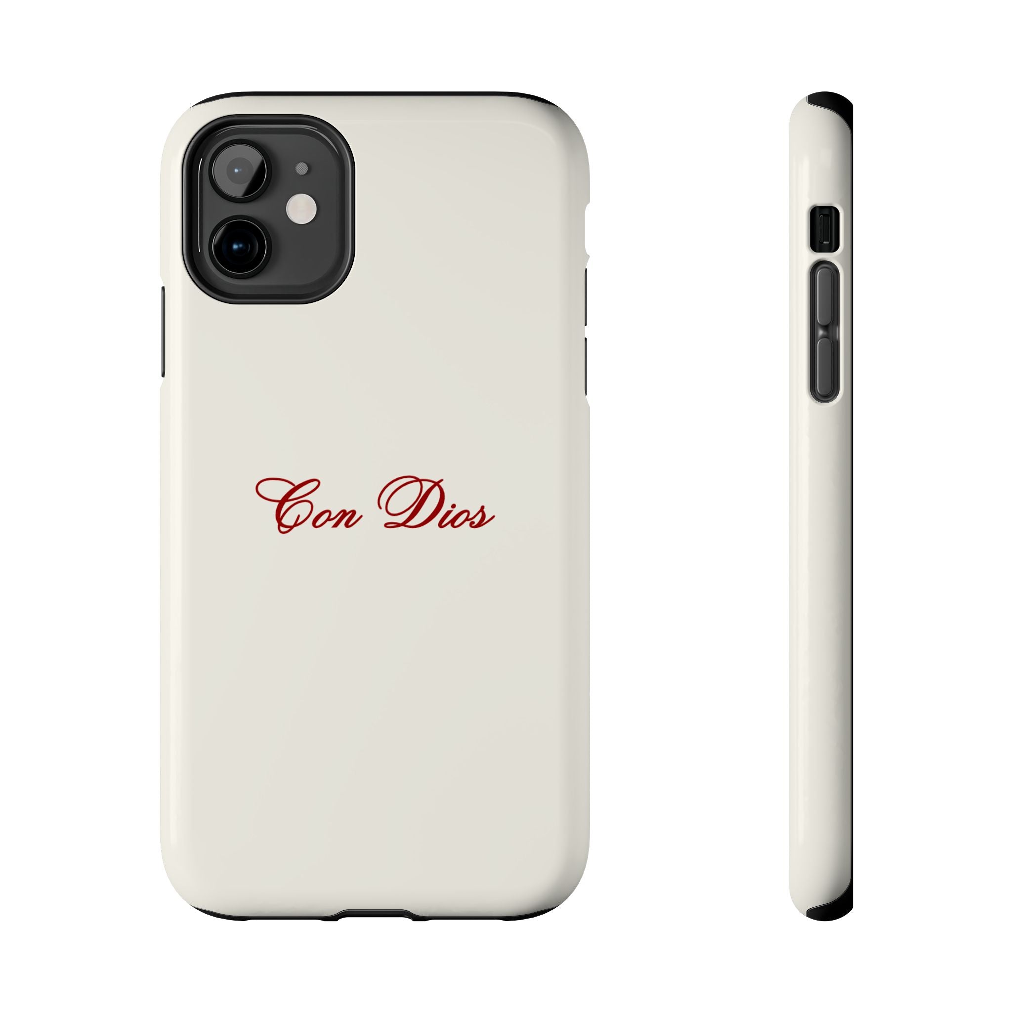 Con Dios in Creamy Red