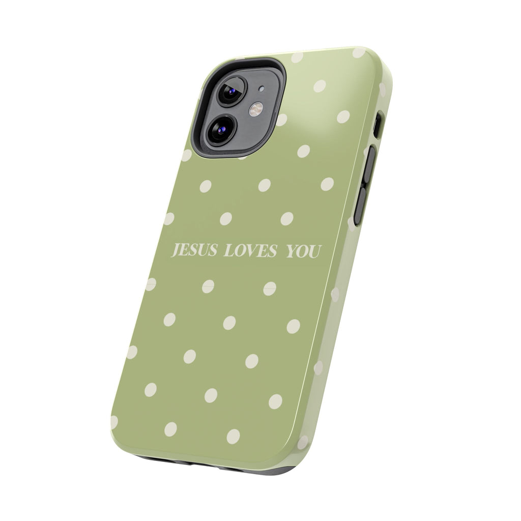 Jesus loves you - greenie
