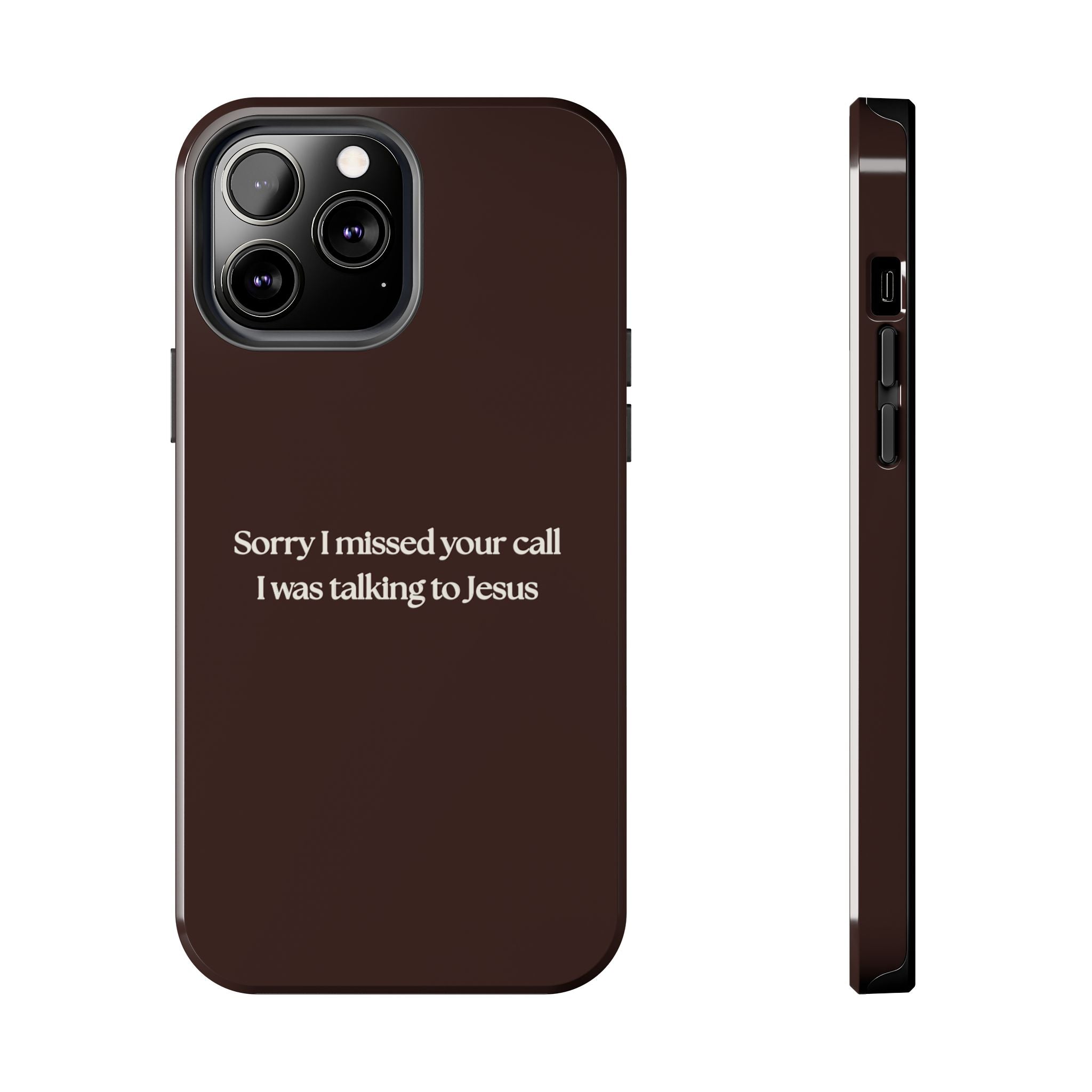 Talking to Jesus - Brown