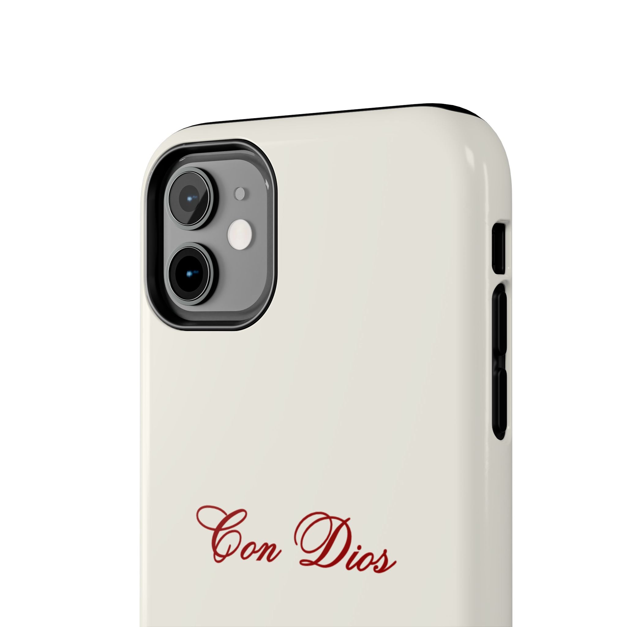 Con Dios in Creamy Red