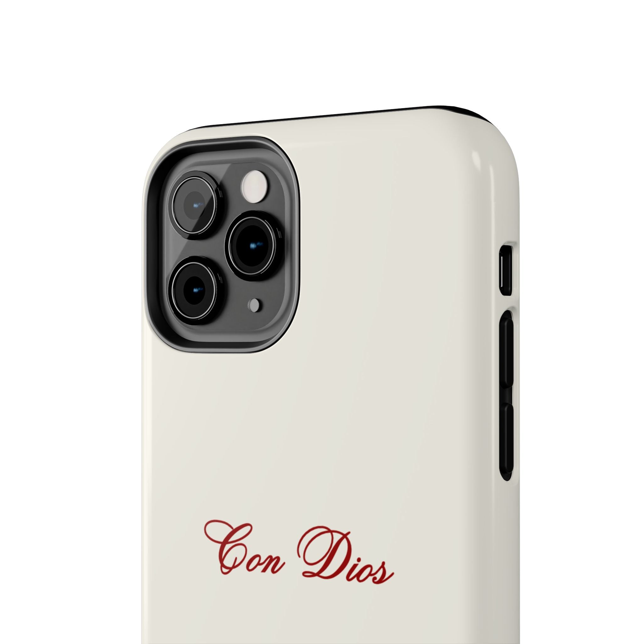 Con Dios in Creamy Red