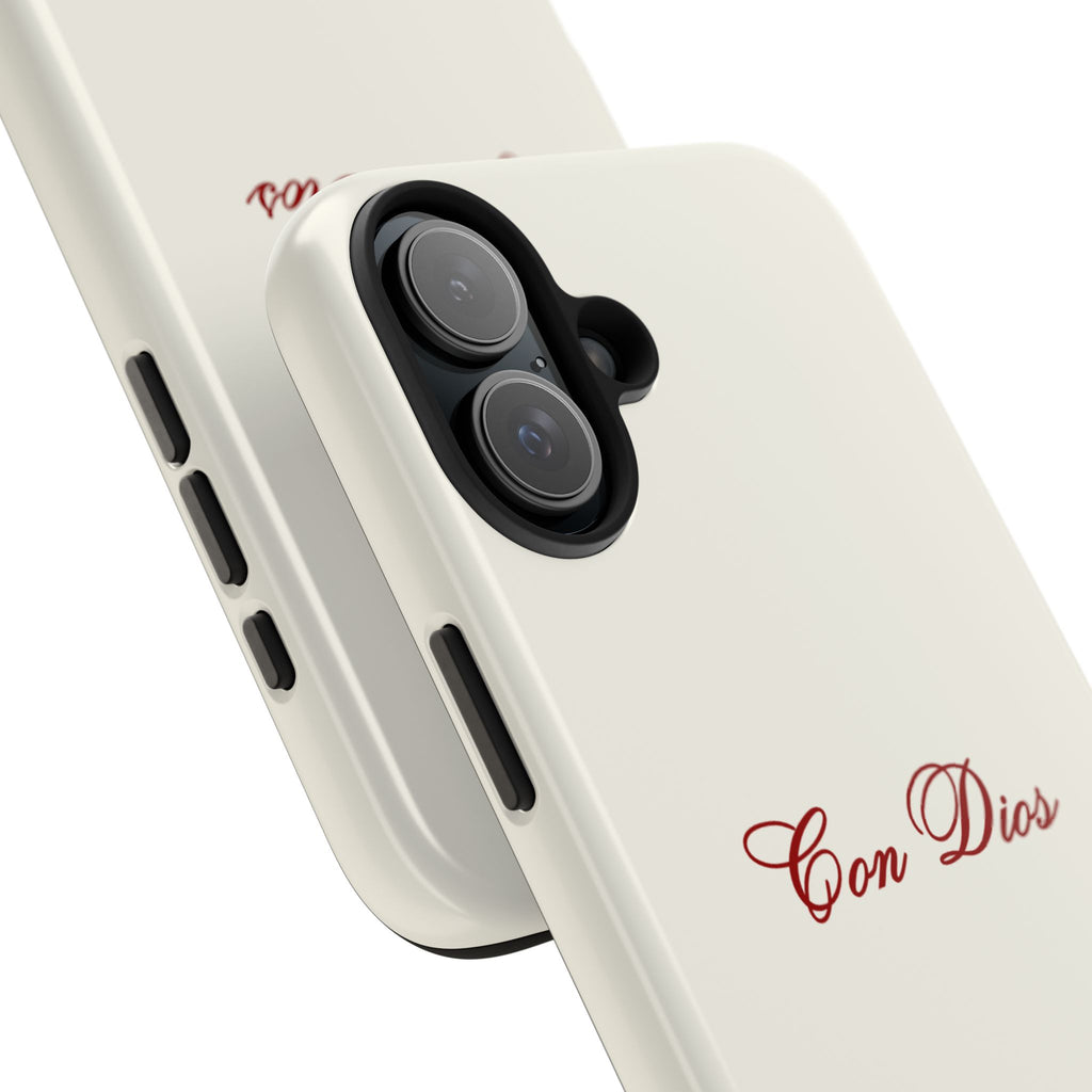Con Dios in Creamy Red