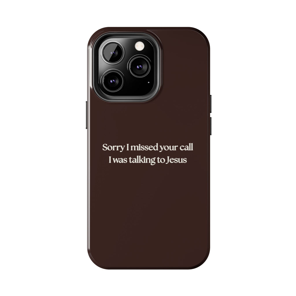 Talking to Jesus - Brown