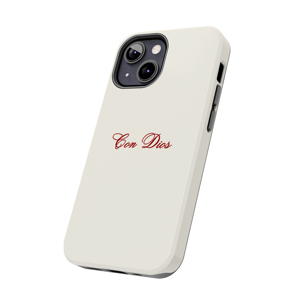 Con Dios in Creamy Red