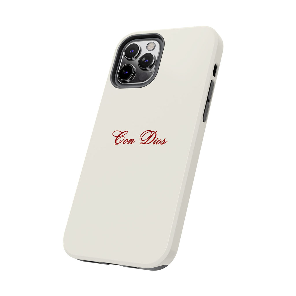 Con Dios in Creamy Red