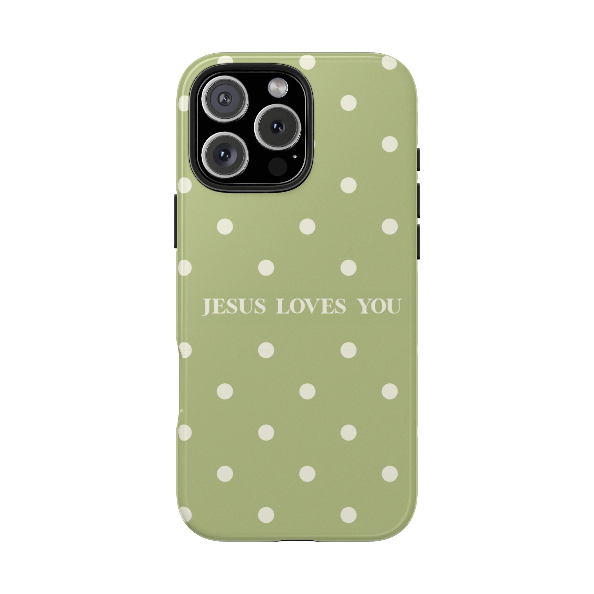 Jesus loves you - greenie