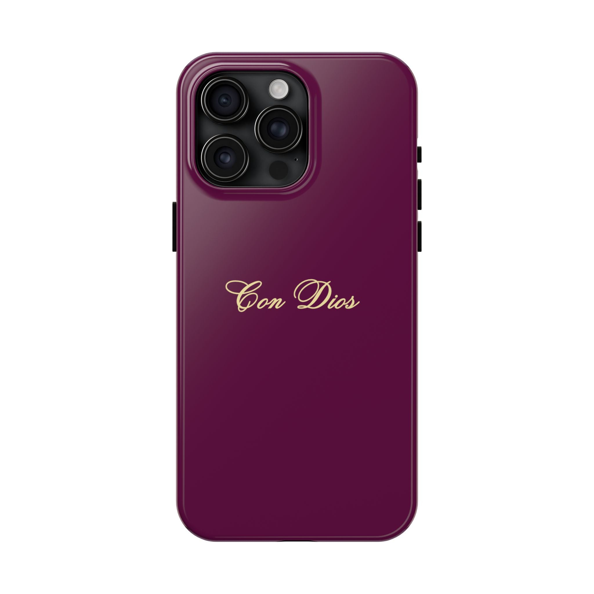 Con Dios in Plum