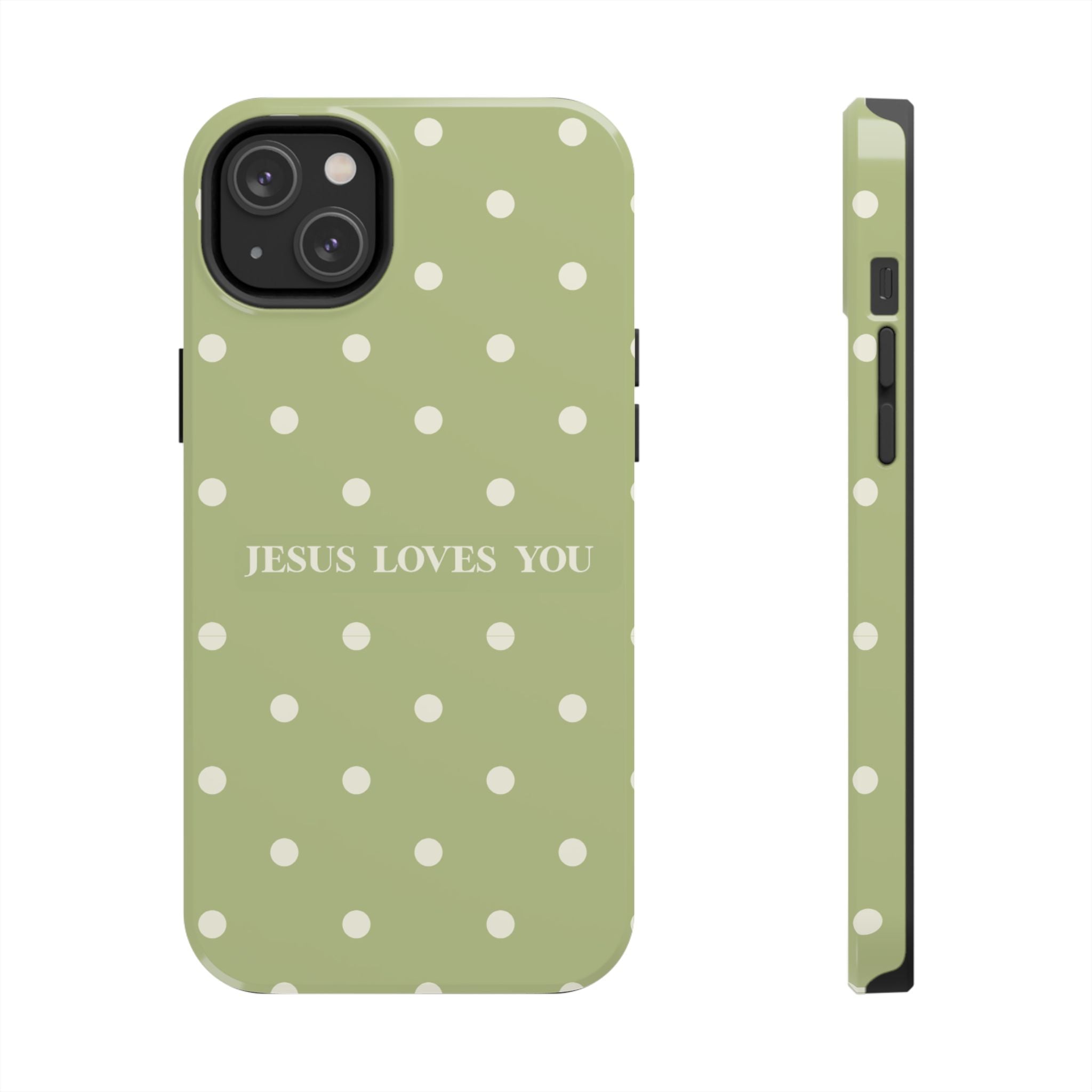 Jesus loves you - greenie