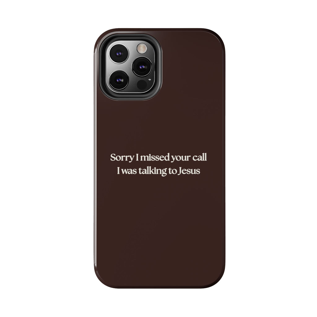 Talking to Jesus - Brown