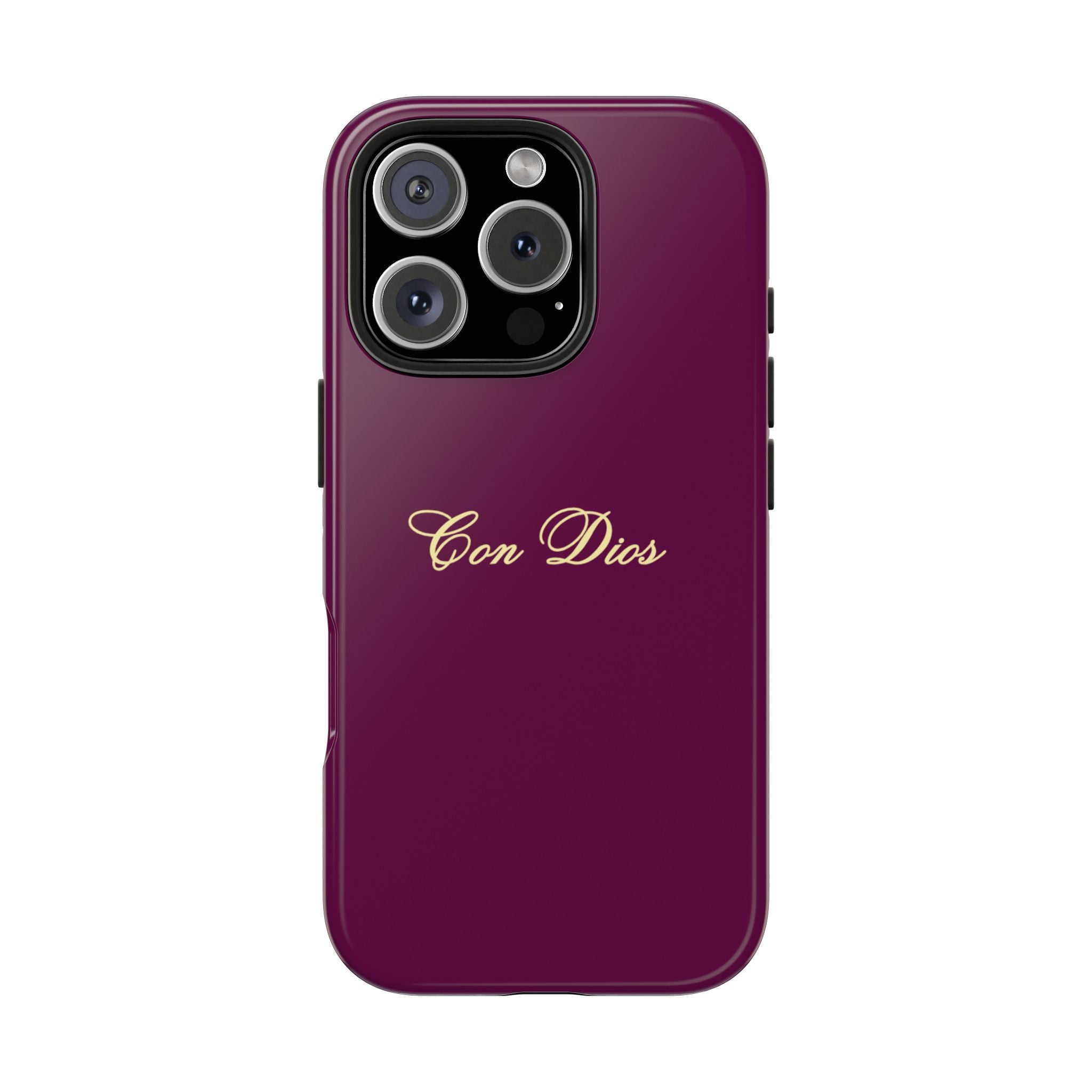 Con Dios in Plum
