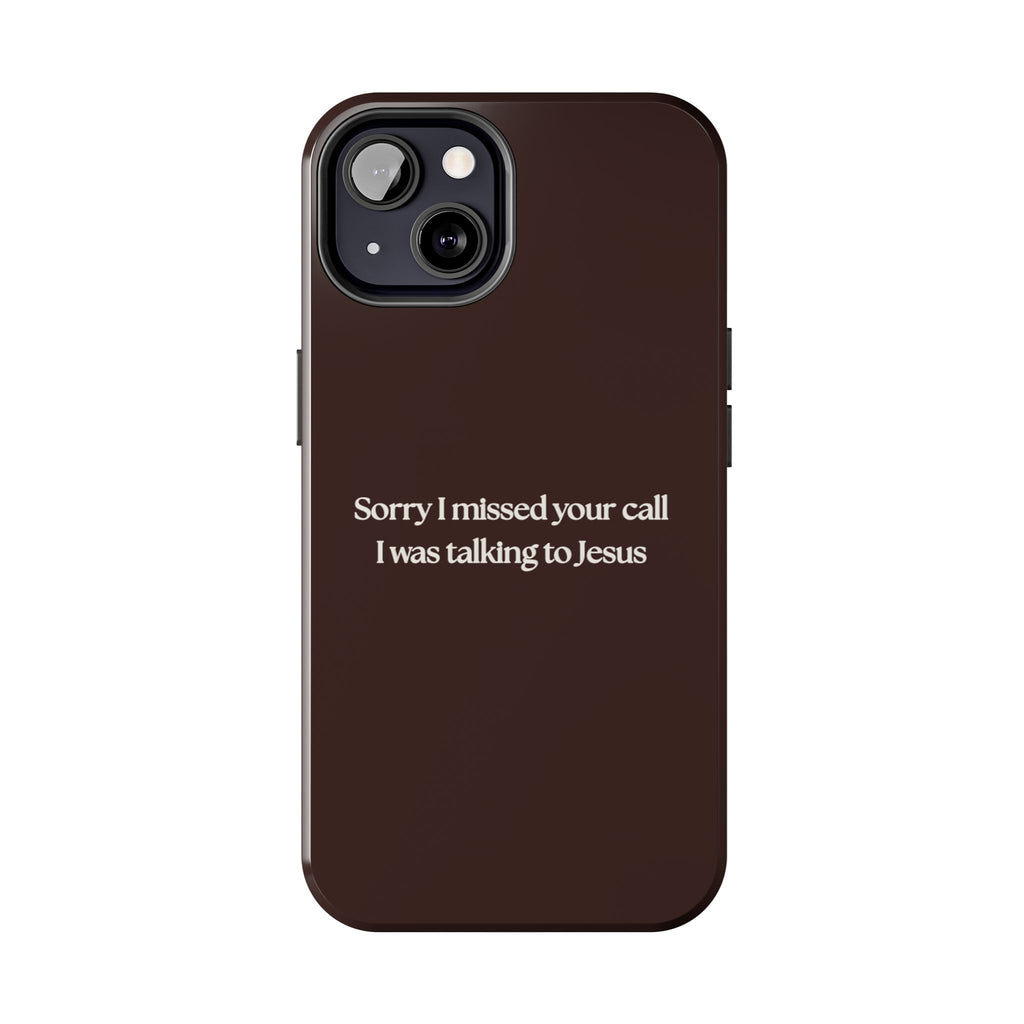 Talking to Jesus - Brown