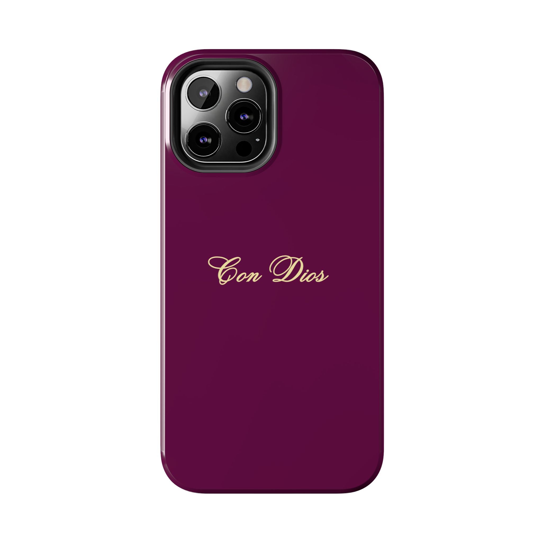 Con Dios in Plum