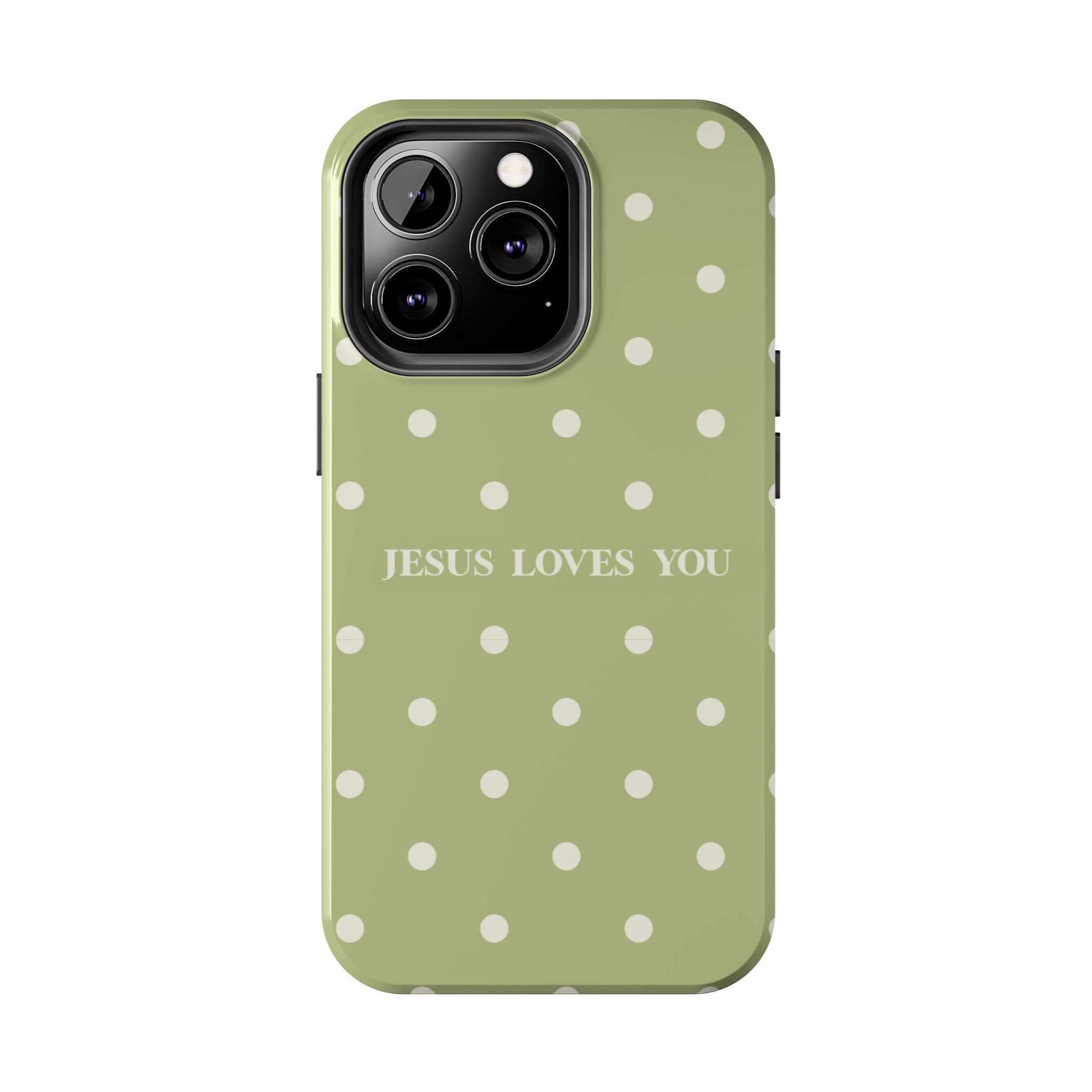 Jesus loves you - greenie
