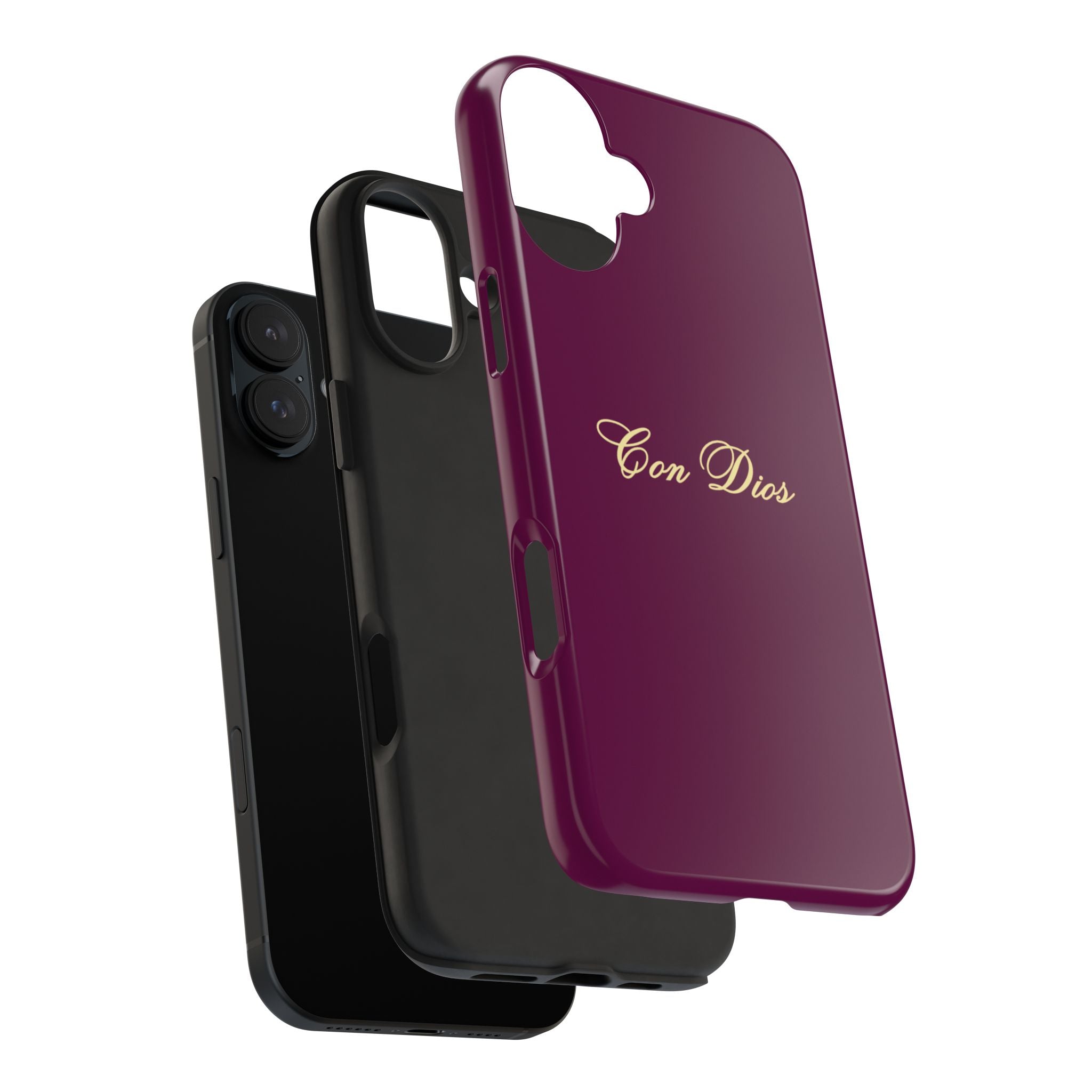 Con Dios in Plum