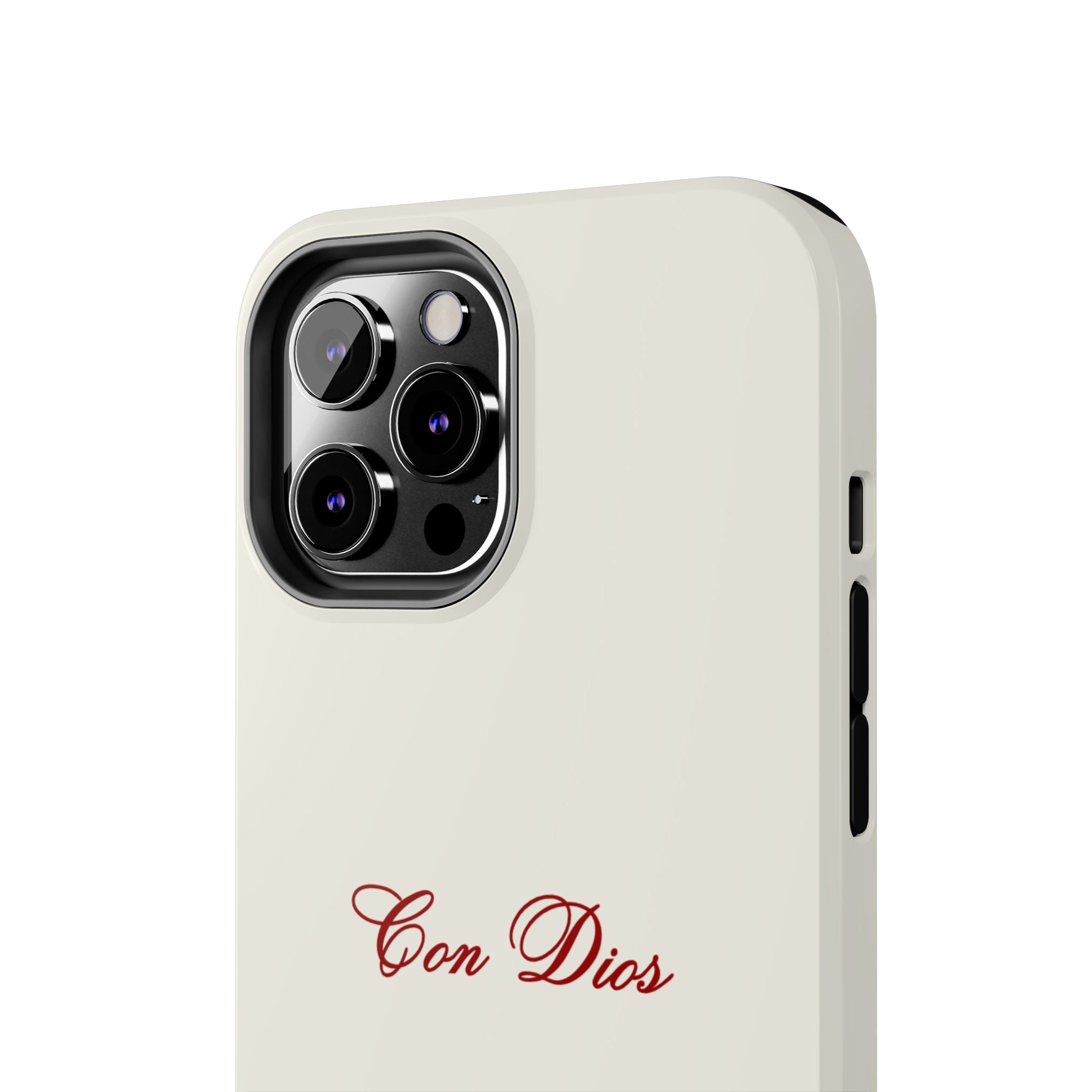 Con Dios in Creamy Red