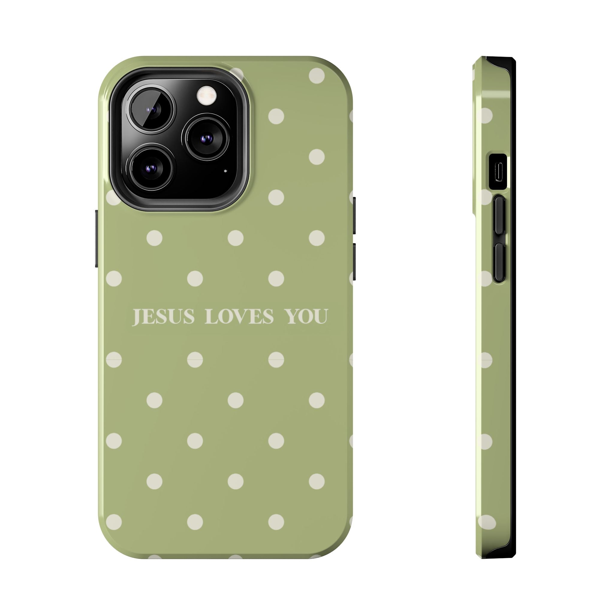 Jesus loves you - greenie