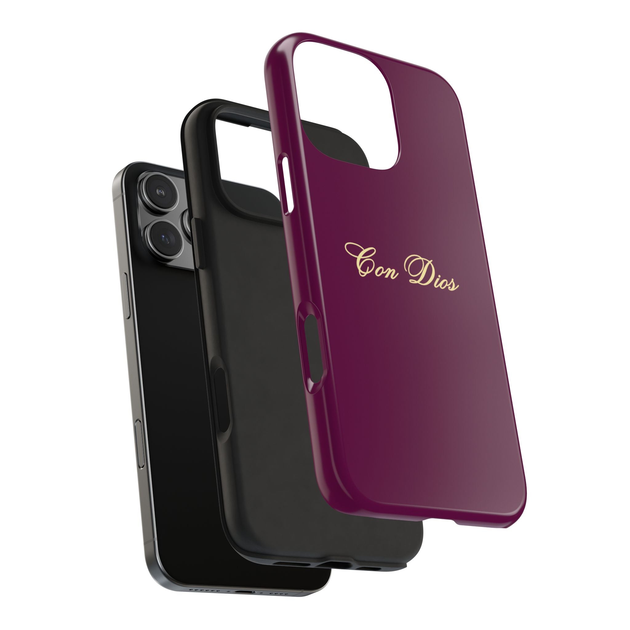 Con Dios in Plum