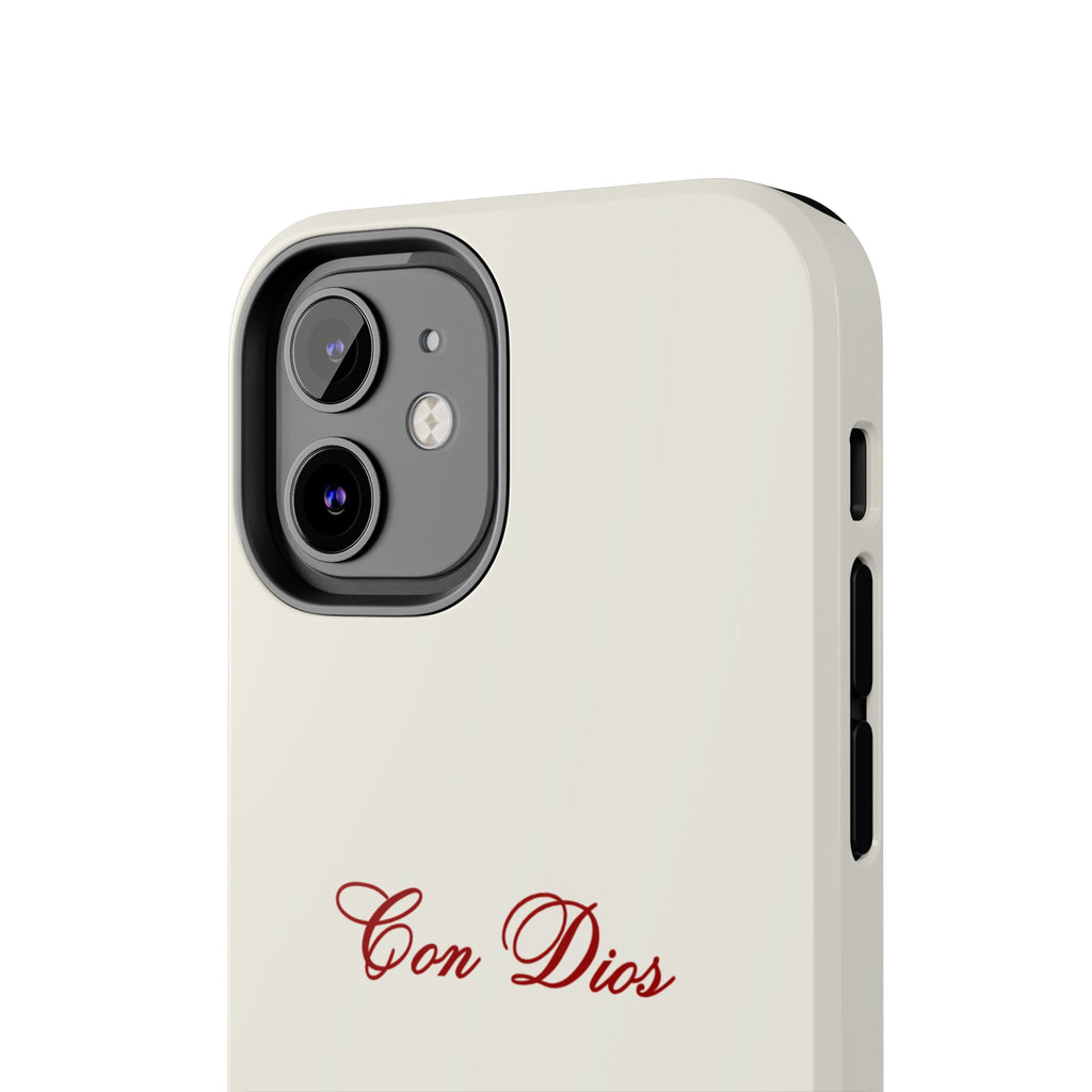 Con Dios in Creamy Red