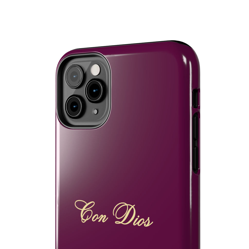 Con Dios in Plum