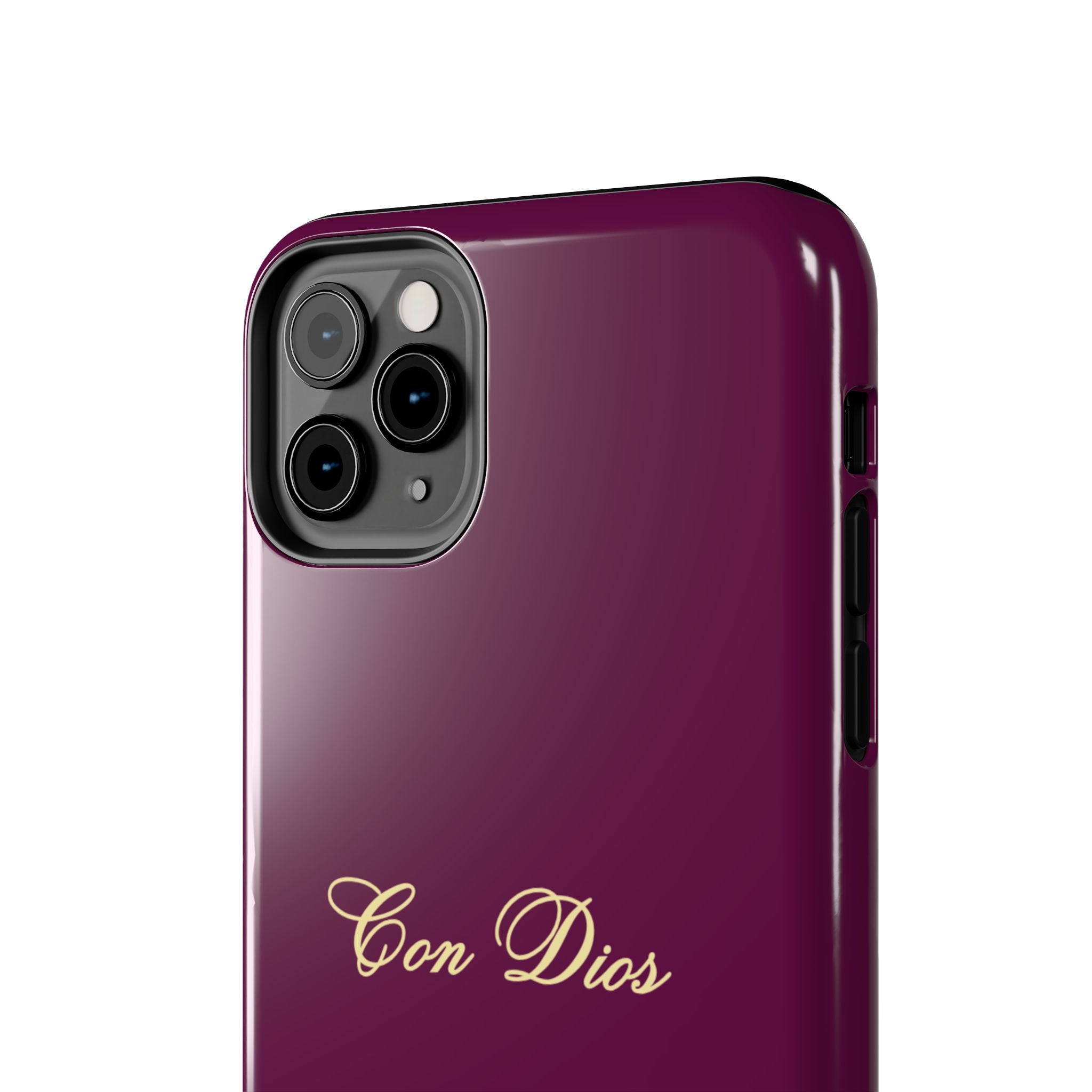 Con Dios in Plum