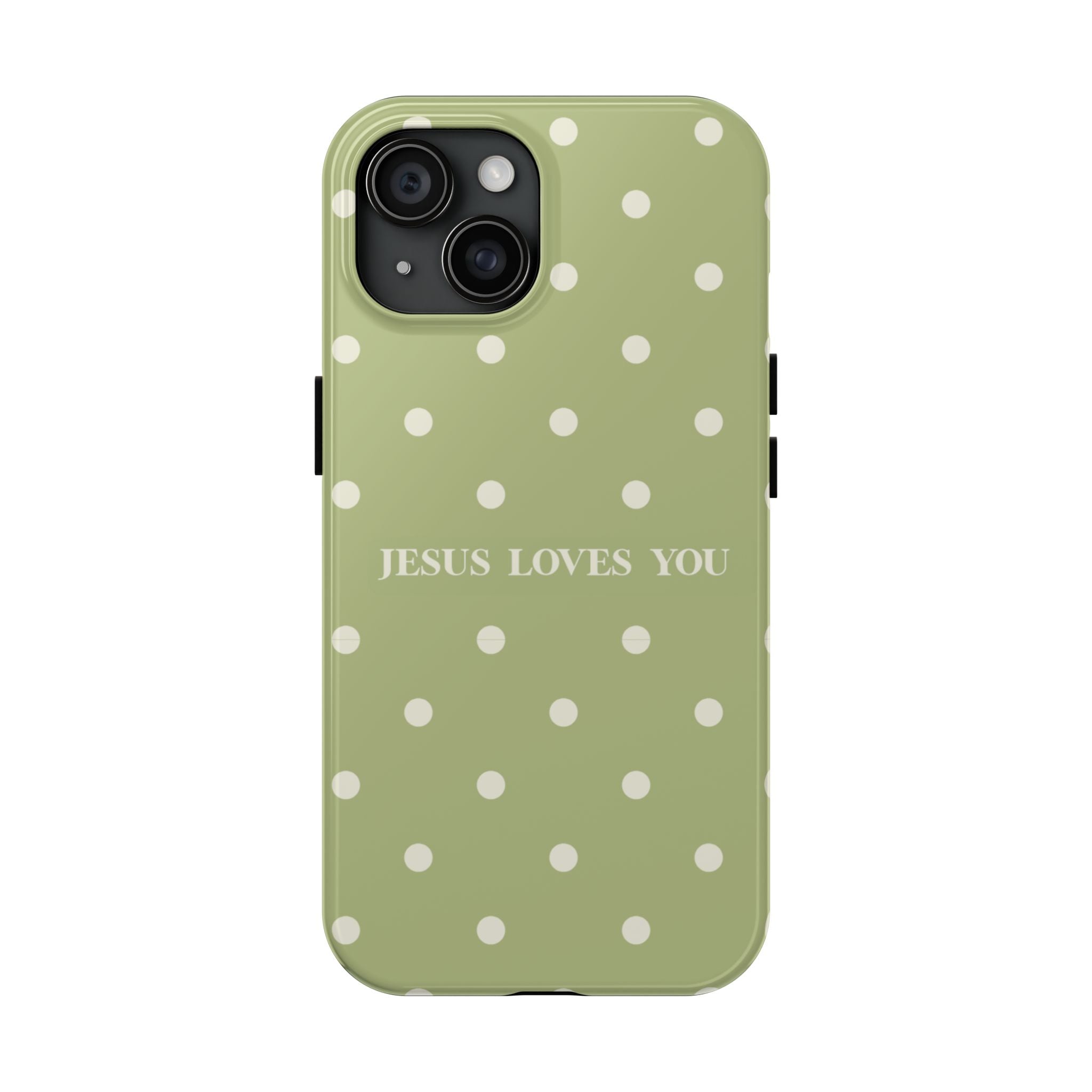 Jesus loves you - greenie